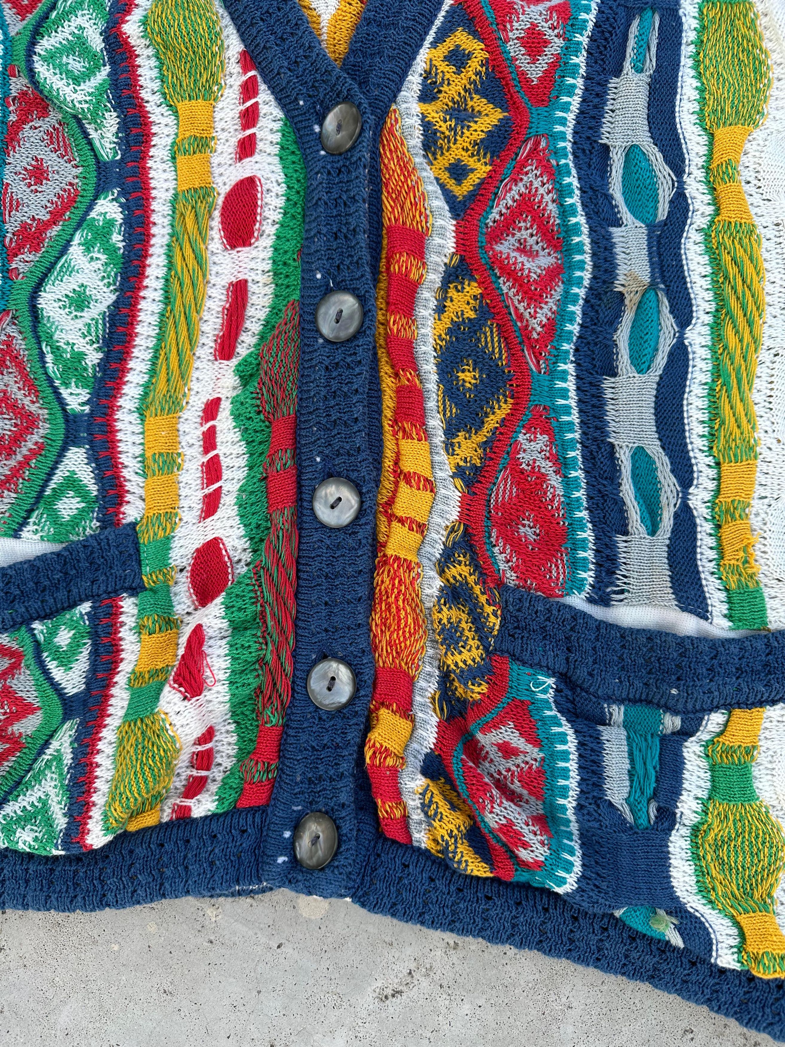 Coogi × Vintage Rare💥Vintage Coogi Sweater- multicolour Cardigan Size US M / EU 48-50 / 2 - 5 Thumbnail