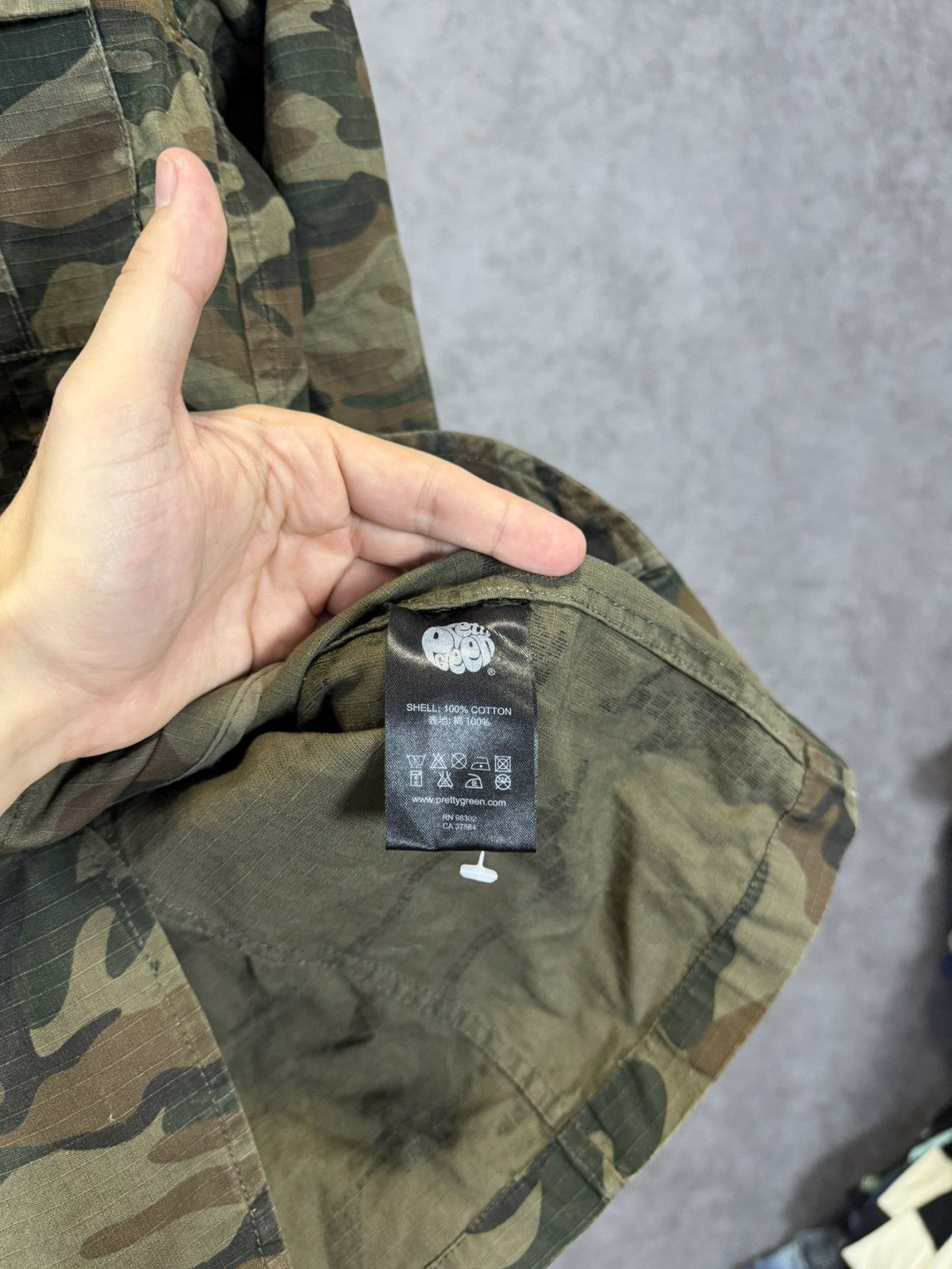Pretty Green Pretty Green camo military jacket Size US XS / EU 42 / 0 - 4 Thumbnail