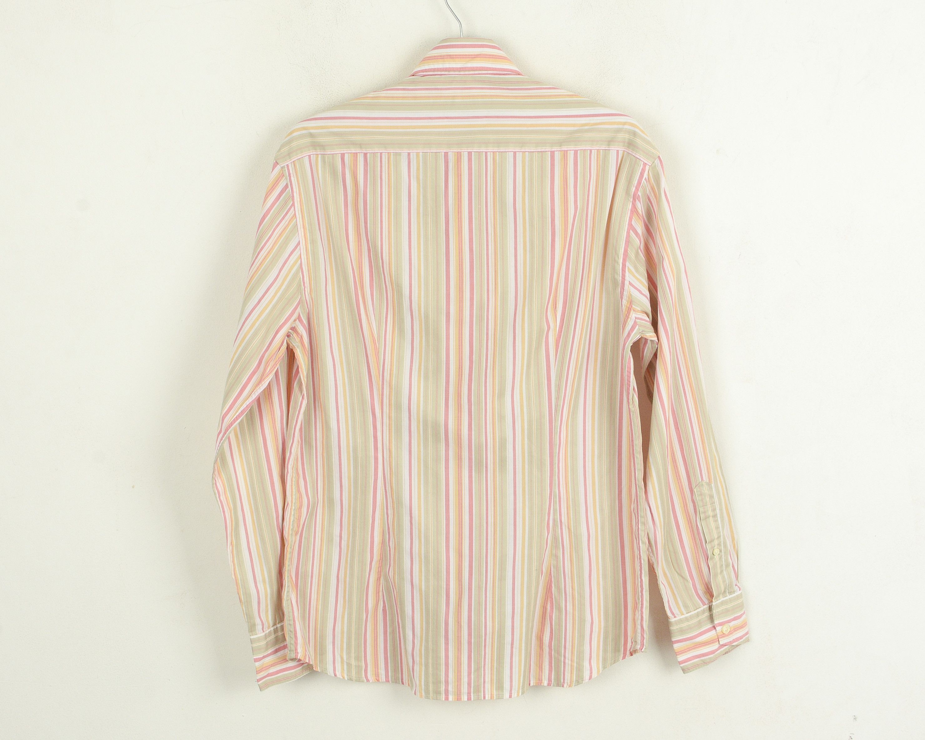 Gant GANT Slim Fit Casual Shirt Formal Long Sleeve Pinstripe Size US S / EU 44-46 / 1 - 3 Thumbnail