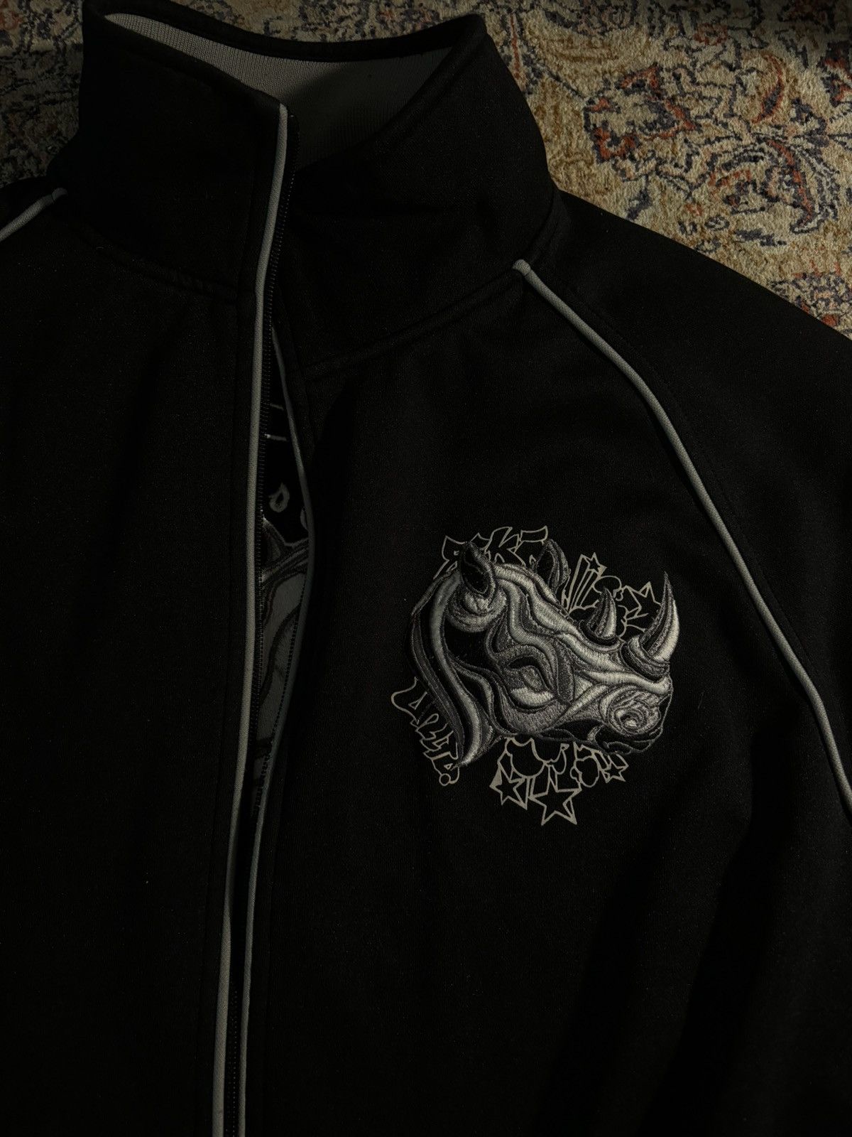 Ecko Unltd. × Vintage Ecko Untld. Rhino Fullzip Tracksuit jacket Size US M / EU 48-50 / 2 - 2 Thumbnail