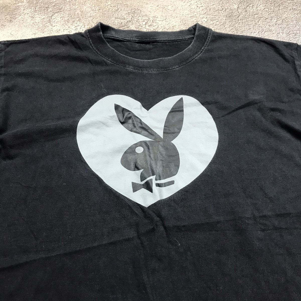 Vintage Vintage Playboy Heart Logo Graphic Tee Y2K Streetwear XL Size US XL / EU 56 / 4 - 3 Thumbnail