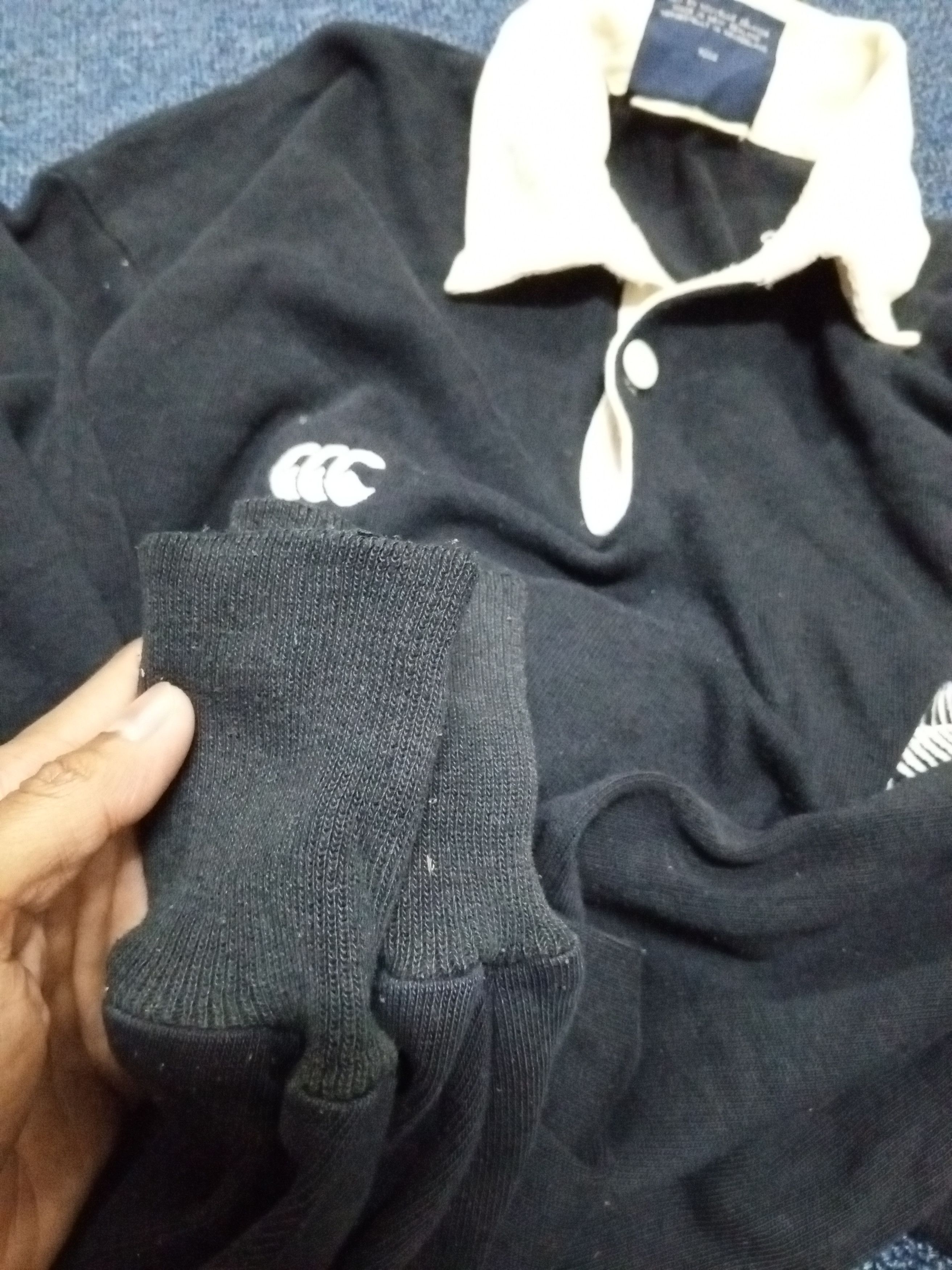 All Blacks × Canterbury of New Zealand × Vintage CANTERBURY NEW ZEALAND ALL BLACK Size US L / EU 52-54 / 3 - 8 Thumbnail