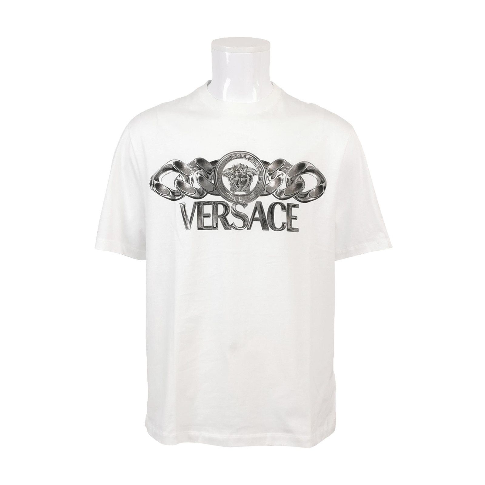 Versace Versace Medusa Chain T-Shirt XL Size US XL / EU 56 / 4 - 1 Thumbnail