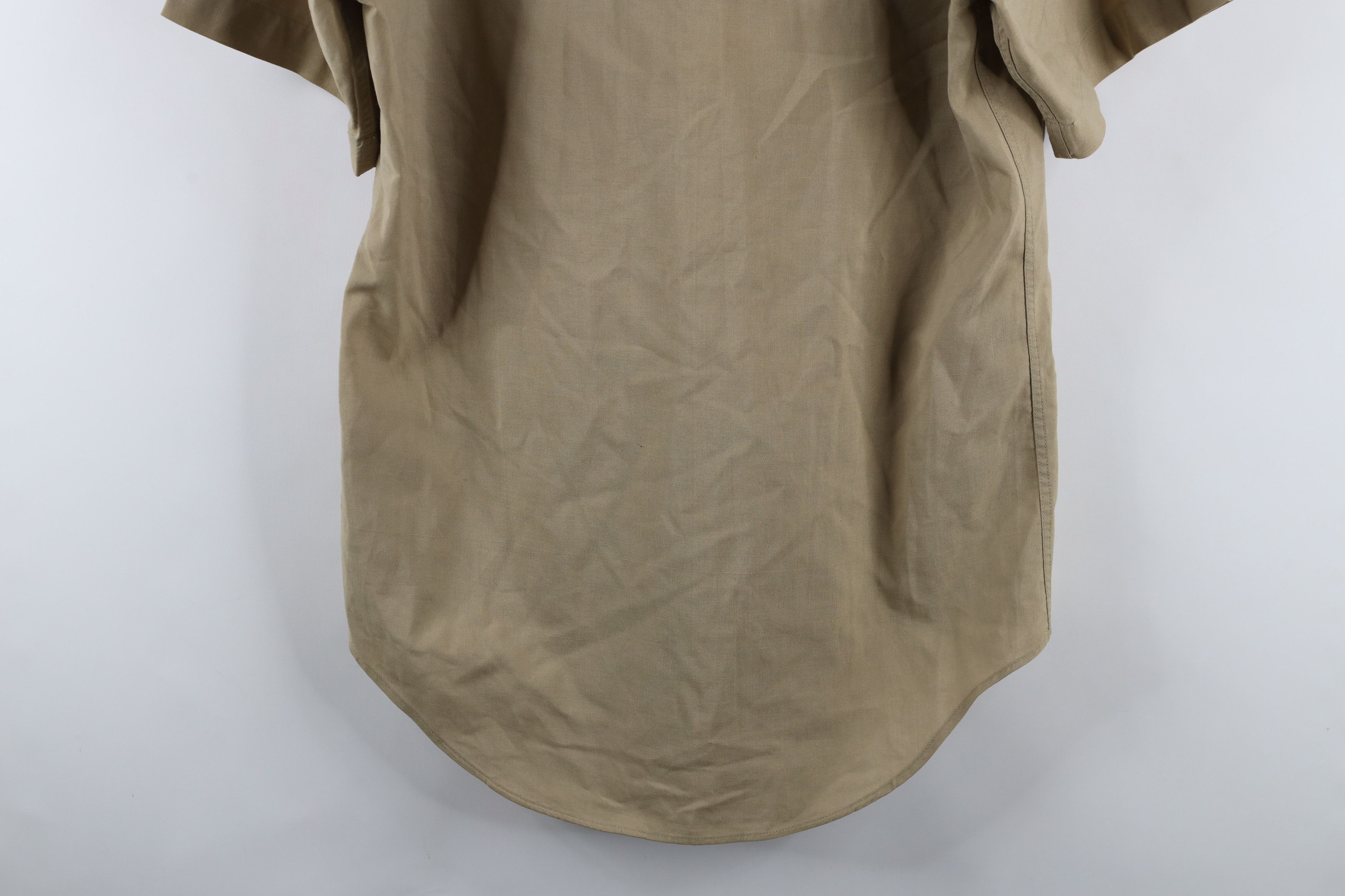 Vintage Vintage 60s 70s Vietnam War Military Field Button Shirt Size US L / EU 52-54 / 3 - 11 Thumbnail