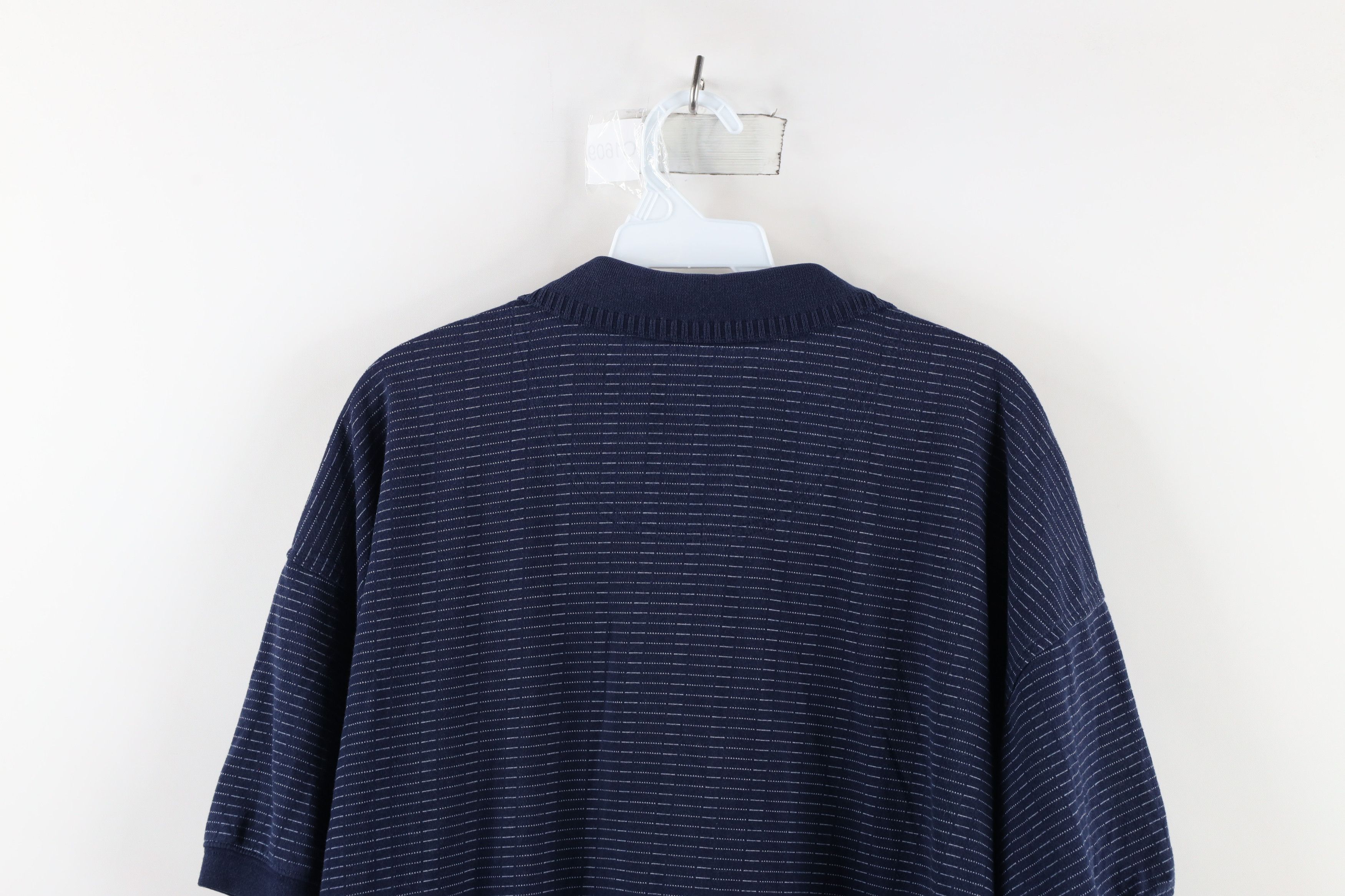 Vintage Vintage 90s Streetwear Knit Collared Pullover Polo Shirt Size US XL / EU 56 / 4 - 7 Thumbnail