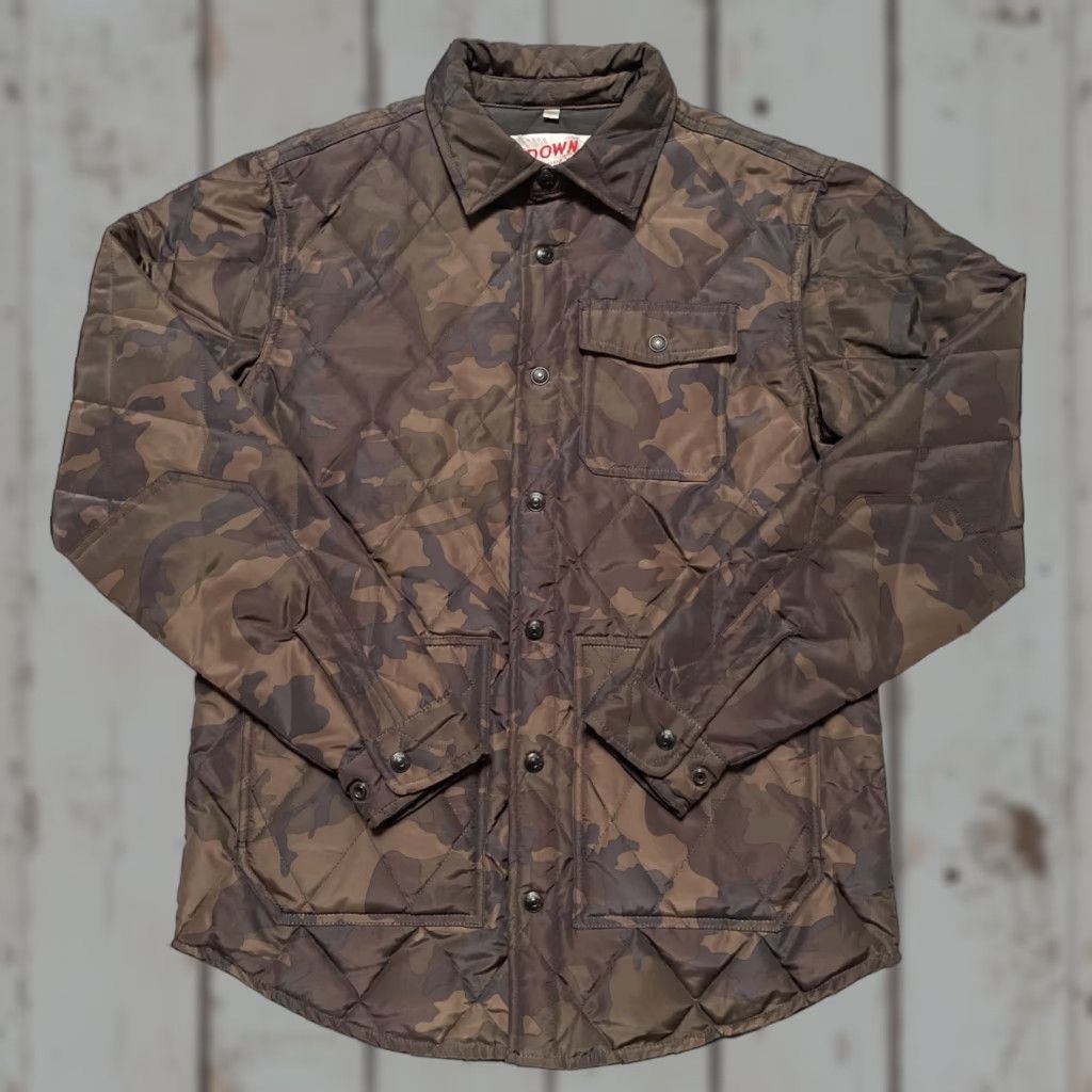Schott Schott Down-Filled Quilted Insulated Shirt-Jacket Camouflage S Multicolor Quilted Down Jacket Shirt-Jacket Mens Womens Unisex Adults 9122D Size US S / EU 44-46 / 1 - 1 Thumbnail