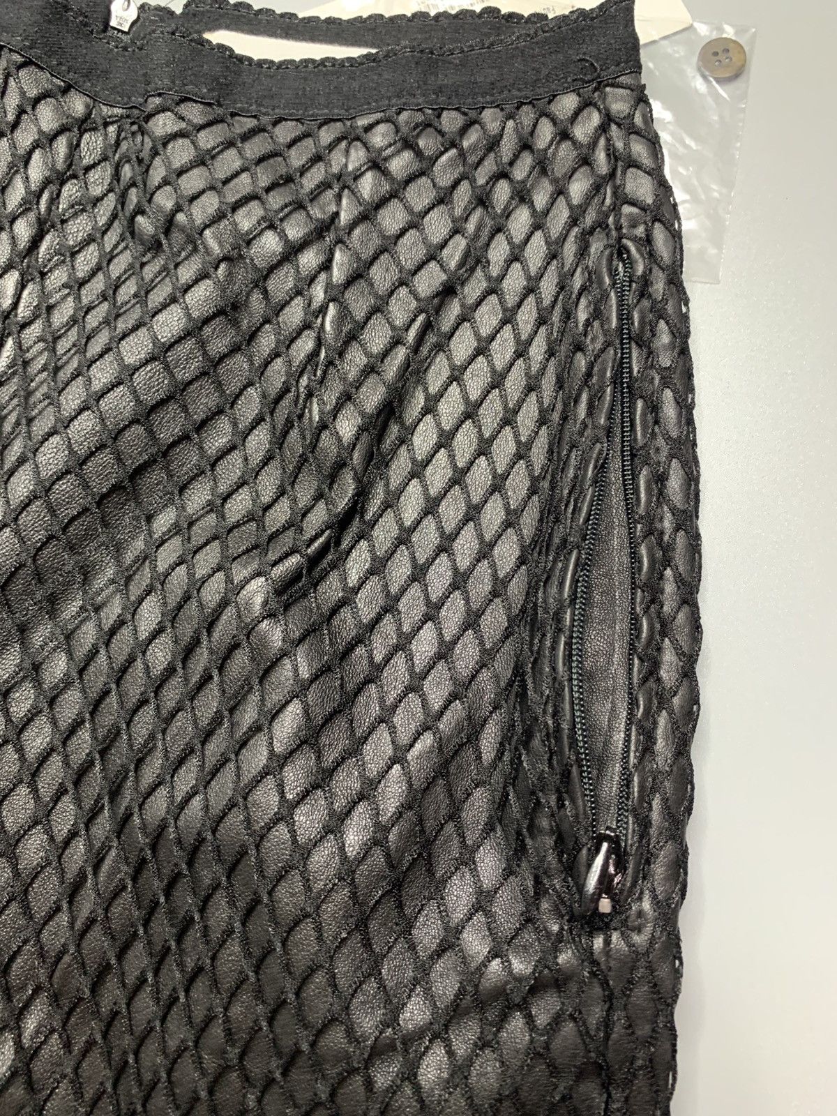 Maison Margiela Maison Margiela A/W 11 Fish Net Leather Trousers Size 27" / US 4 / IT 40 - 15 Thumbnail