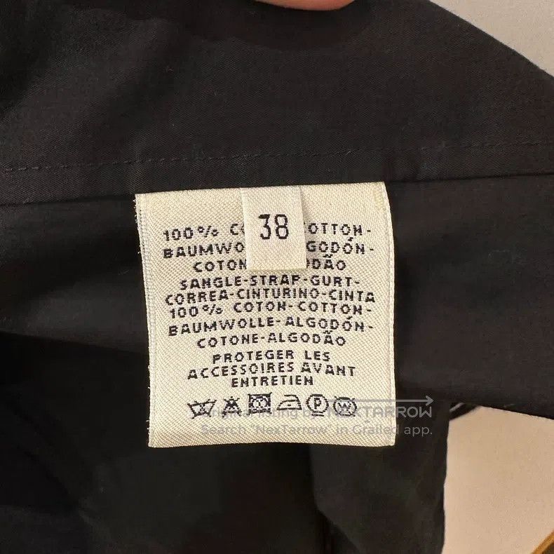 Hermes Hermes Logo Snap Cloak Cotton Size XS / US 0-2 / IT 36-38 - 4 Thumbnail