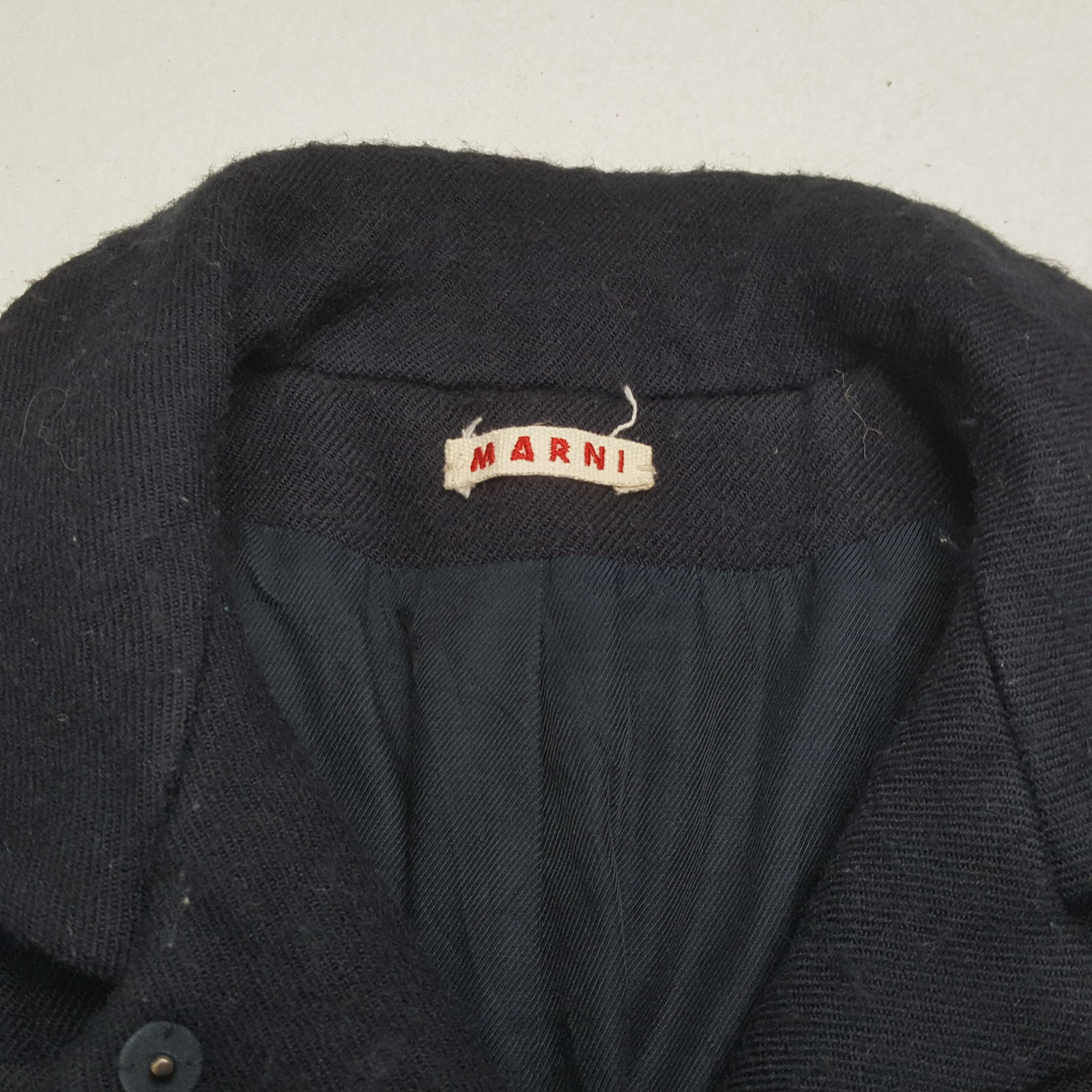 Marni × Vintage Vintage MARNI Italian Brand Kids Jacket Size M / US 6-8 / IT 42-44 - 9 Thumbnail