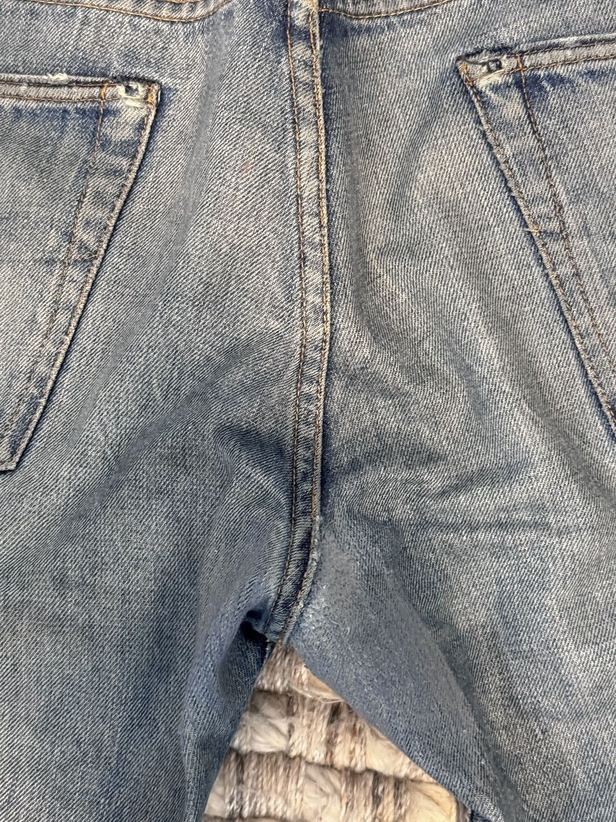 RRL Ralph Lauren × Vintage Vintage light wash RRL slim-fit Selvedge denim jeans Size US 31 - 8 Thumbnail