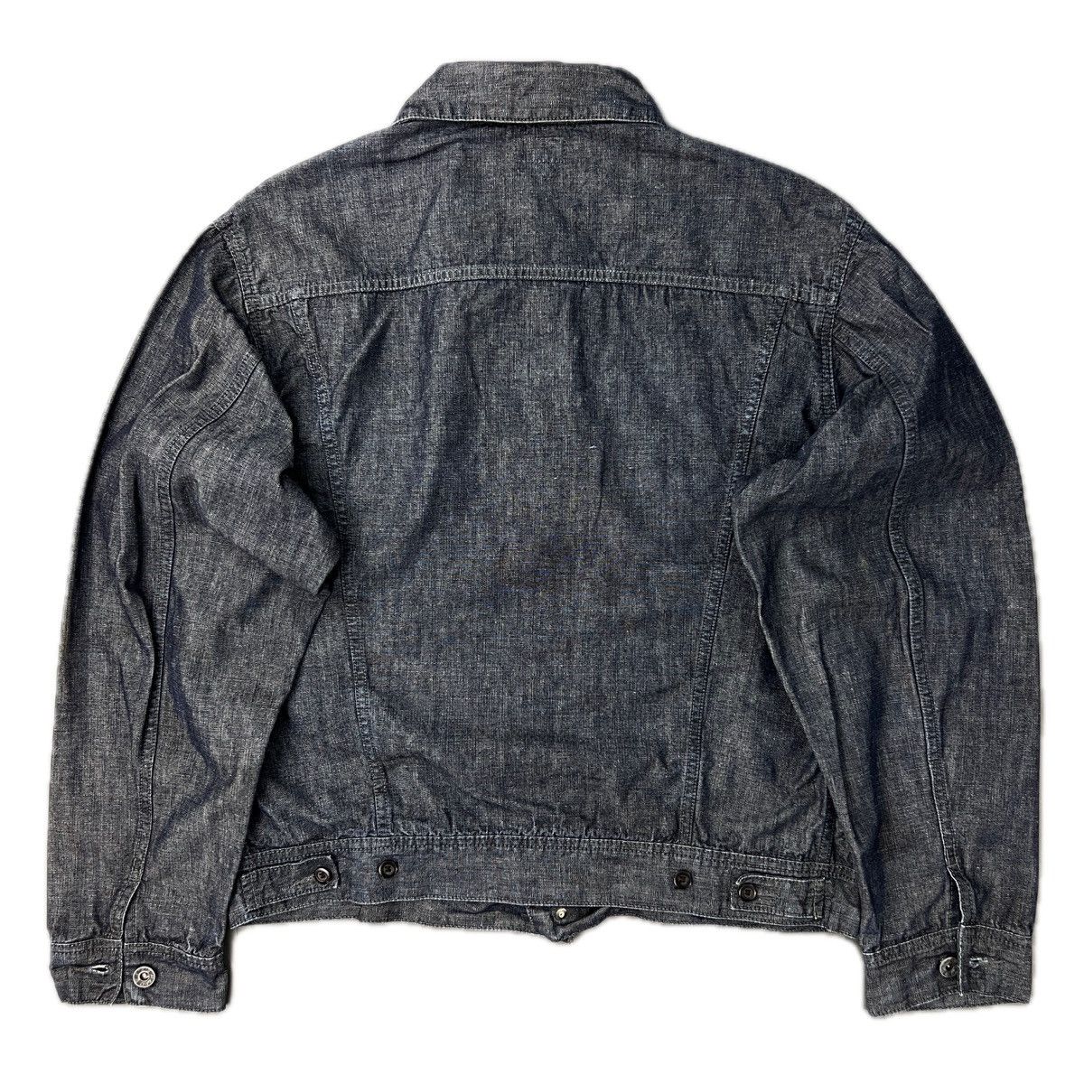 Other RWD WAXED DENIM TRUCKER JACKET OVERDYED INDIGO Size US L / EU 52-54 / 3 - 4 Thumbnail