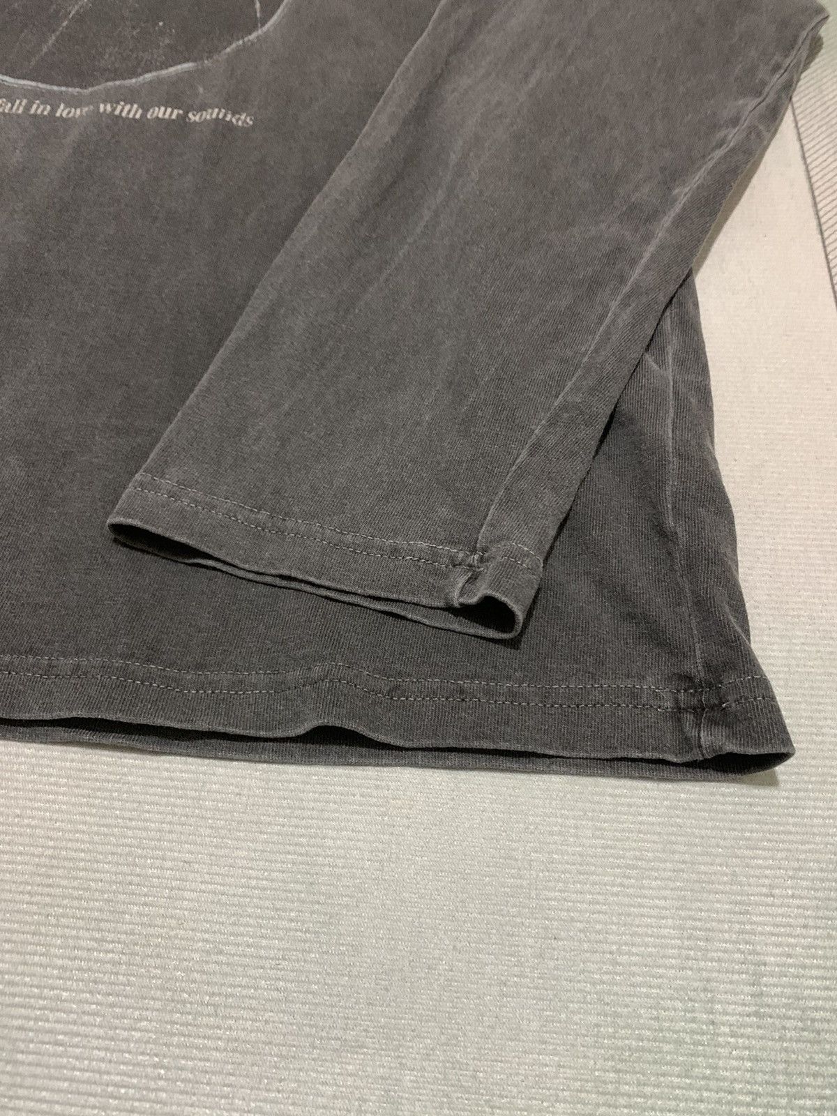 Japanese Brand A dark grey long sleeve T-shirt featuring ECLIPSE graphics Size US XL / EU 56 / 4 - 6 Thumbnail