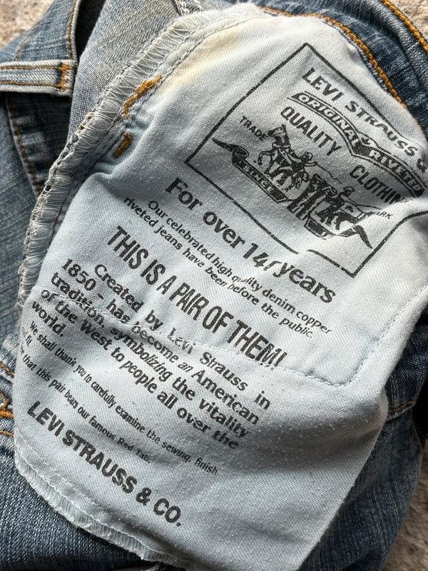 Levi's Levi’s 525 Flared Jeans Denim Vintage 20002 Y2K Rare Size 26" / US 2 / IT 38 - 9 Thumbnail