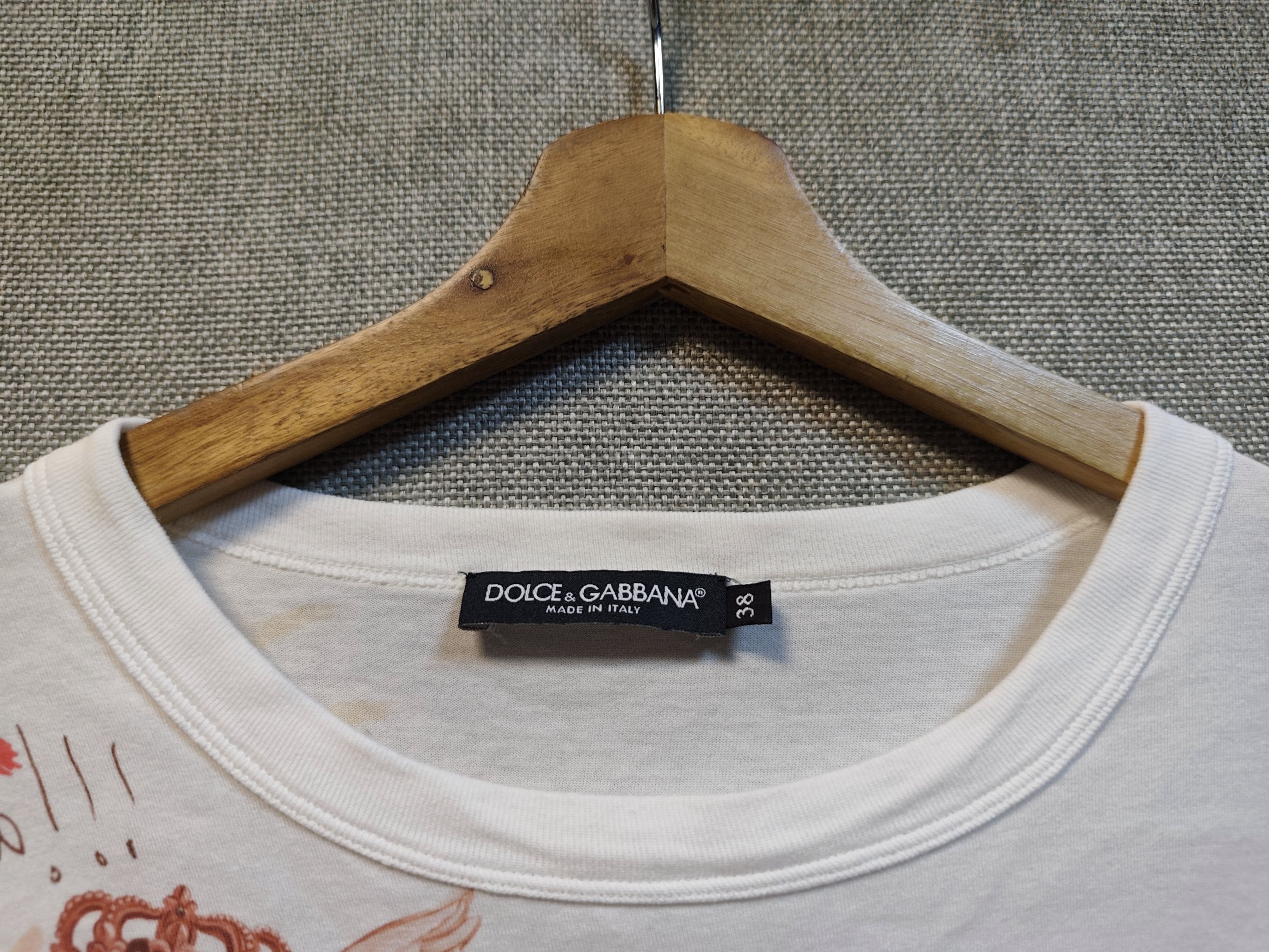 Dolce & Gabbana Dolce And Gabbana Queen Of My Life Tee Size US L / EU 52-54 / 3 - 7 Thumbnail