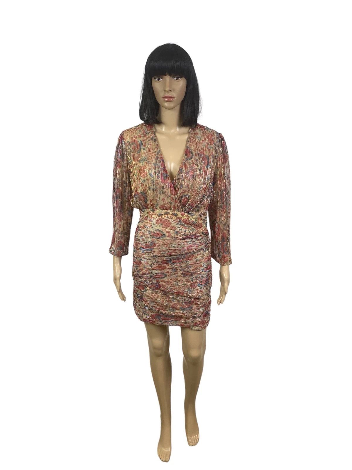 ba&sh Ba&sh Amelia Pleated Dress size 2 Size M / US 6-8 / IT 42-44 - 2 Thumbnail