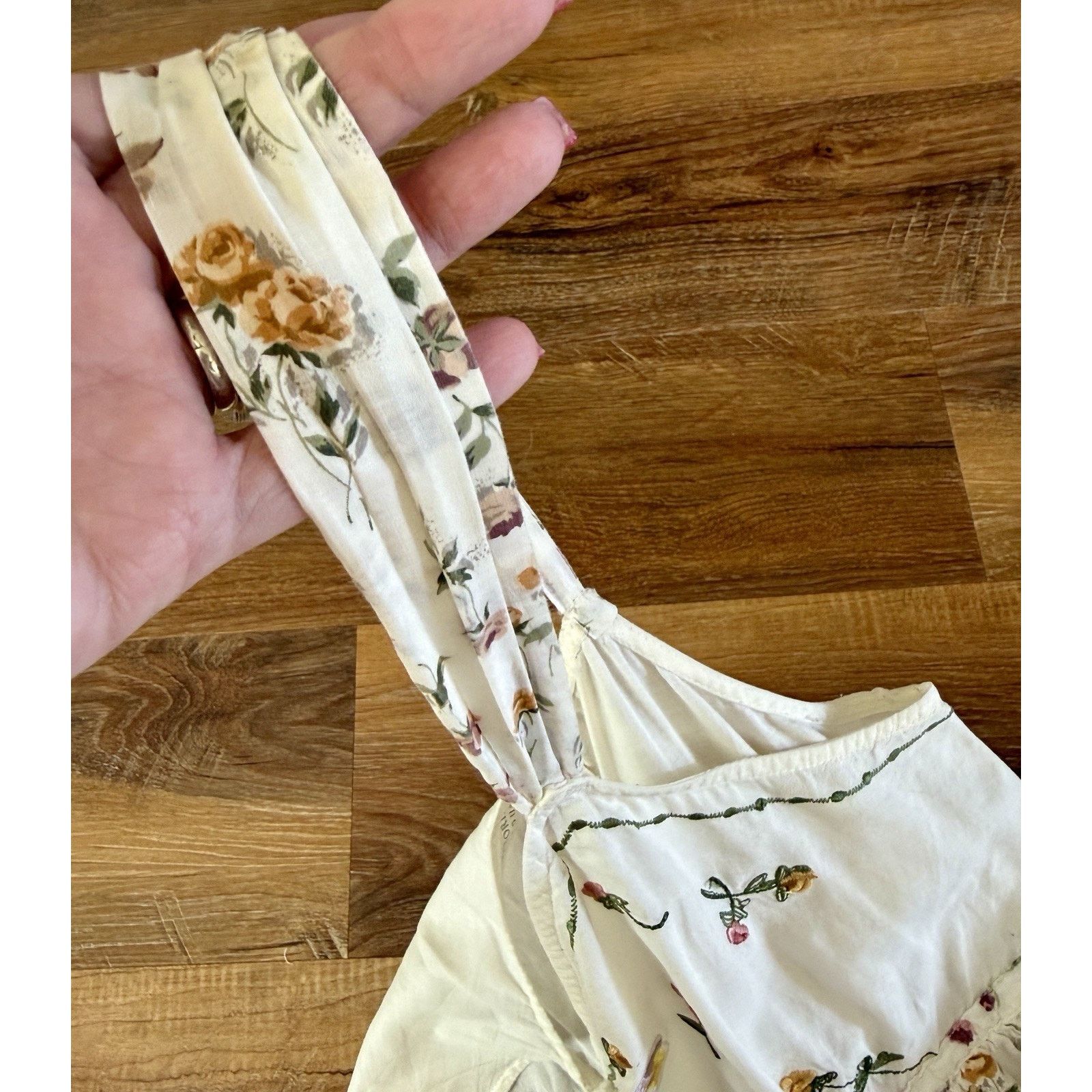 Victoria's Secret Vintage Victoria’s Secret Country Floral Boho Dress Cottage Size M / US 6-8 / IT 42-44 - 10 Thumbnail