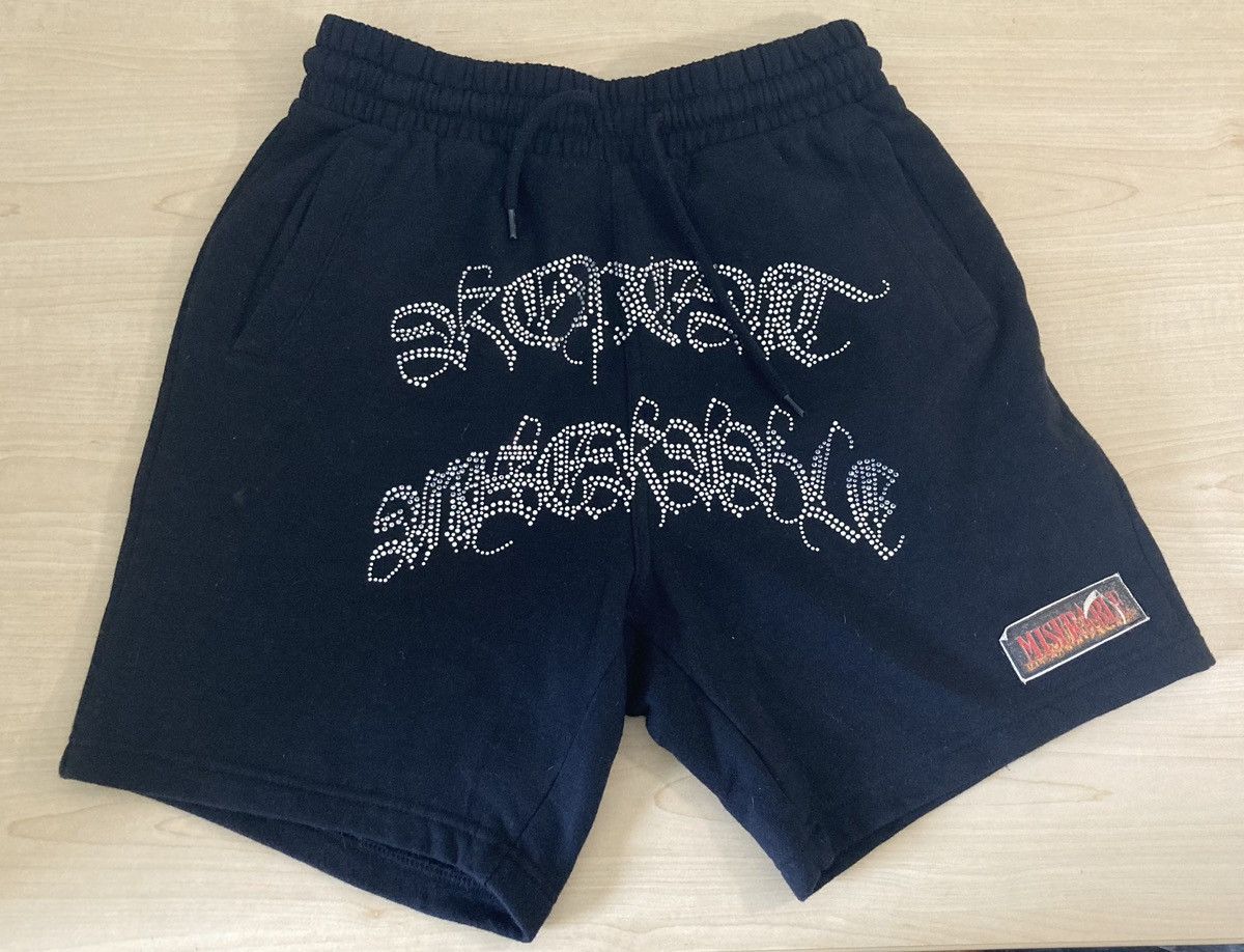 Other Repent Miserable | Rhinestone Shorts size M Size US 32 / EU 48 - 2 Thumbnail