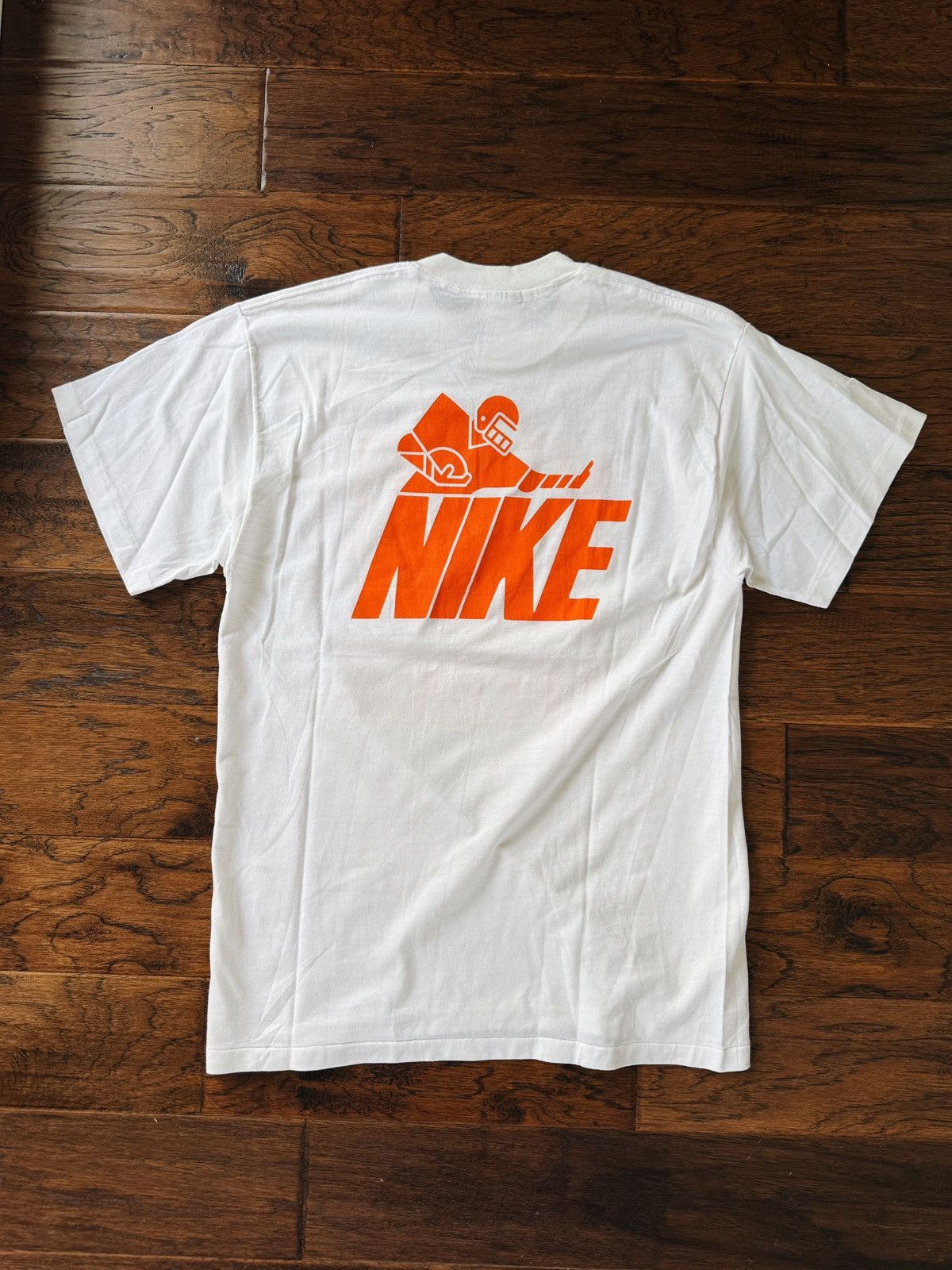 Vintage Vintage 1991 Miami Hurricanes Offense Nike Shirt Swoosh USA Size US XL / EU 56 / 4 - 2 Thumbnail