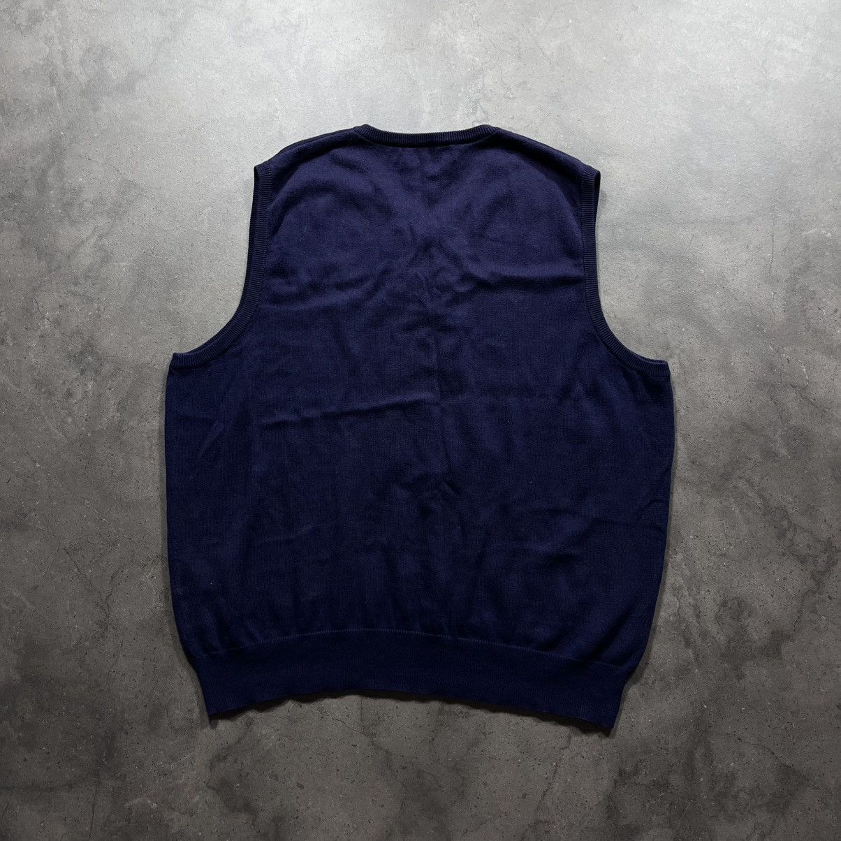 Polo Ralph Lauren Vintage 00s Polo Ralph Lauren Small Pony Vest Knit Sweater Size US L / EU 52-54 / 3 - 8 Thumbnail