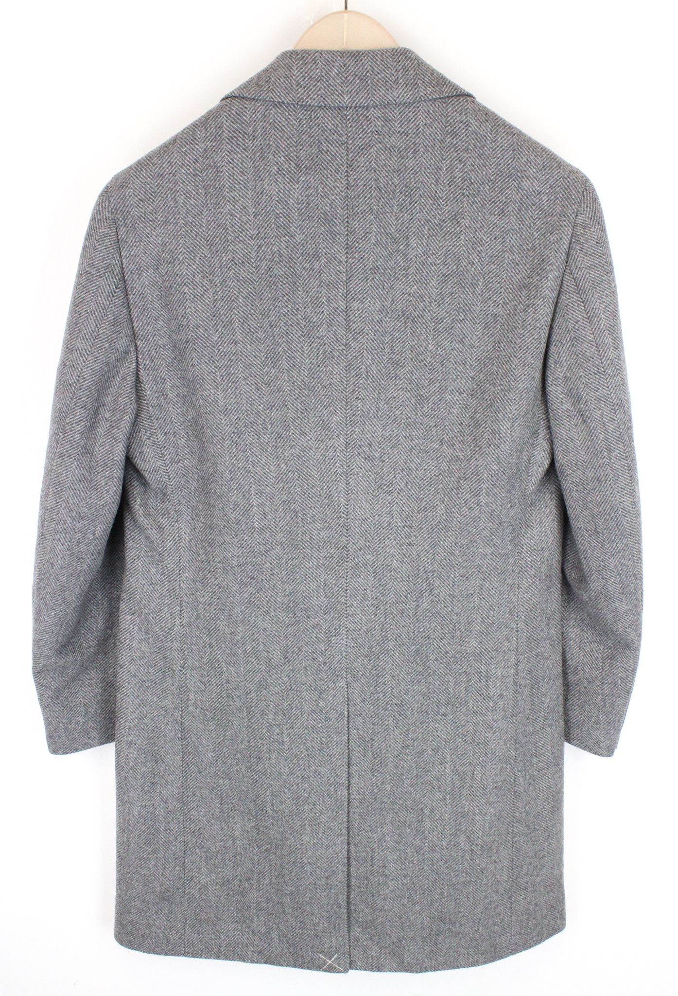 Suitsupply VICENZA UK36R Grey Wool Cashmere Coat 66633 Size US S / EU 44-46 / 1 - 2 Thumbnail
