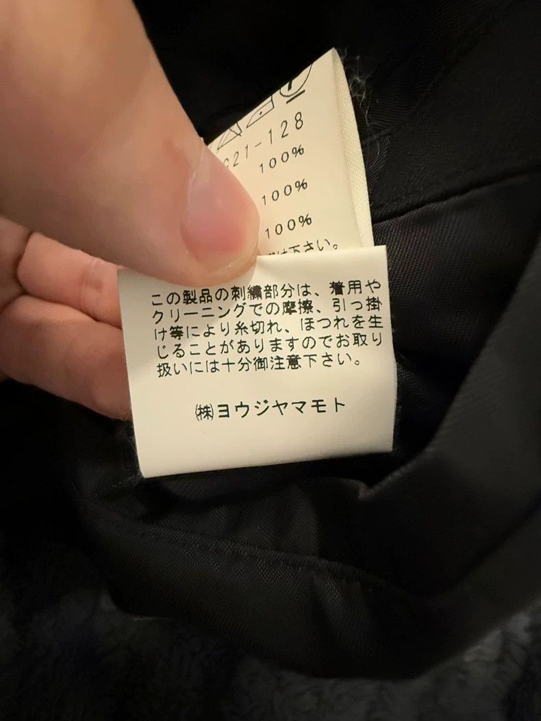Yohji Yamamoto Yohji Yamamoto Yohji Yamamoto Embroidered Windbreaker Coat Size US M / EU 48-50 / 2 - 7 Thumbnail