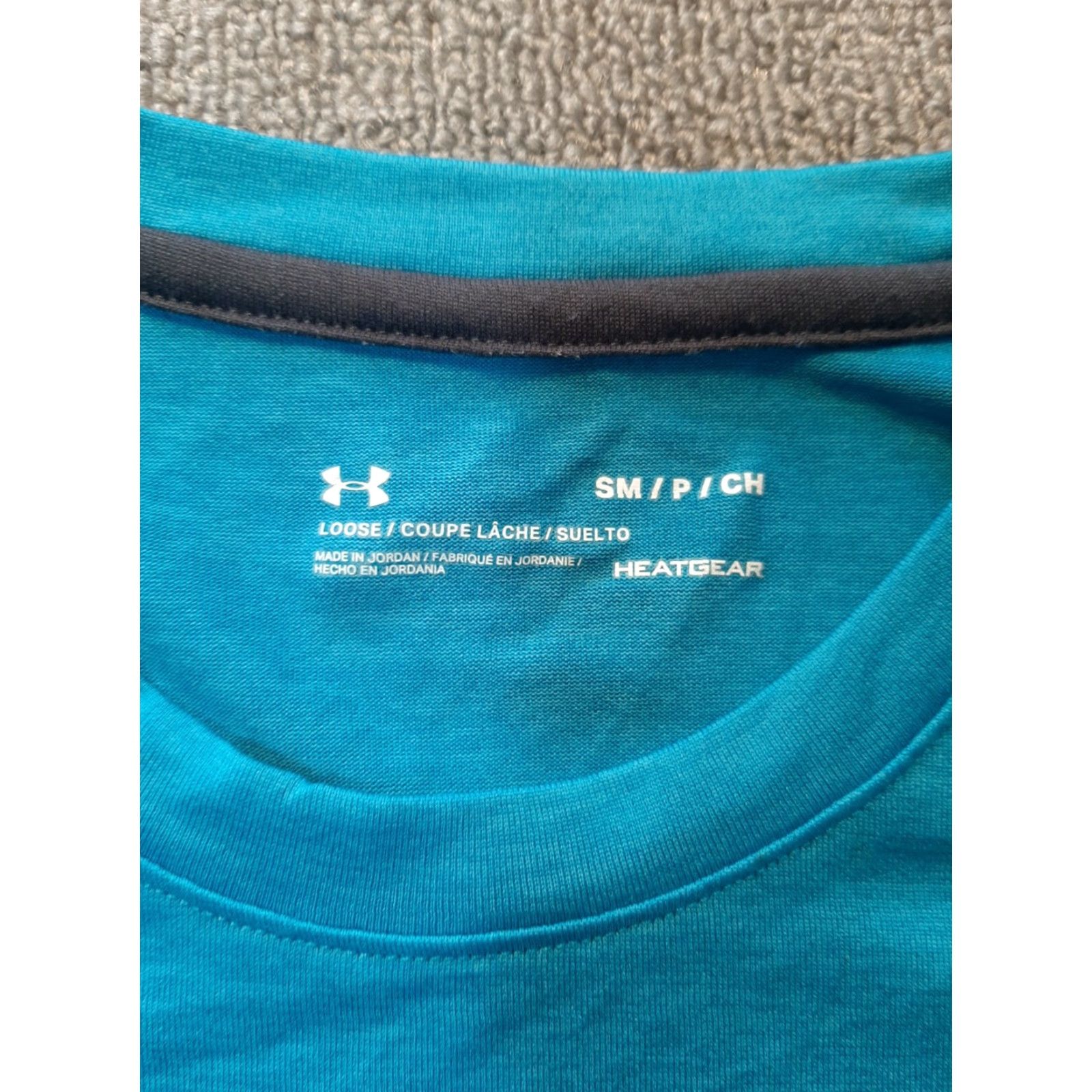 Under Armour Under Armour Short Sleeve Mens Small Loose Fit Blue Polo Shirt Mens S Regular Size Blue Size US 29 - 3 Thumbnail
