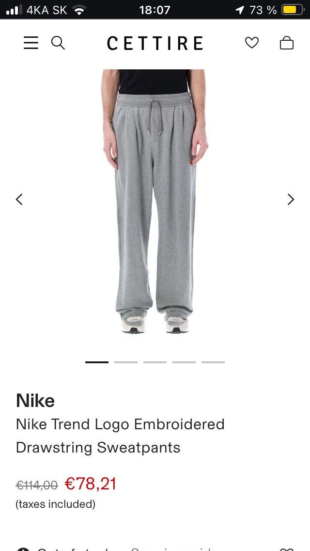 Nike × Vintage Nike baggy wide leg sweatpants balenciaga style Size US 38 / EU 54 - 2 Thumbnail