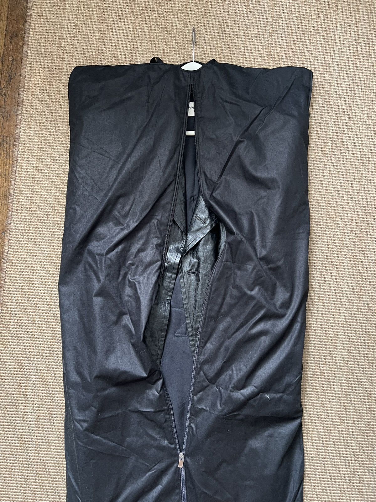 Saint Laurent Paris Saint Laurent black oversized trench coat Size US S / EU 44-46 / 1 - 13 Thumbnail