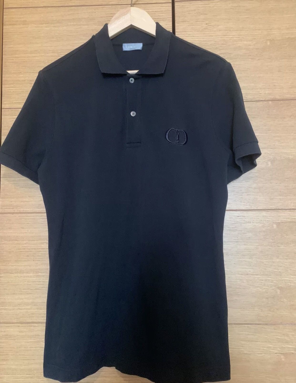 Dior Dior Embroidered black short sleeved shirt - DMC Size US M / EU 48-50 / 2 - 1 Thumbnail