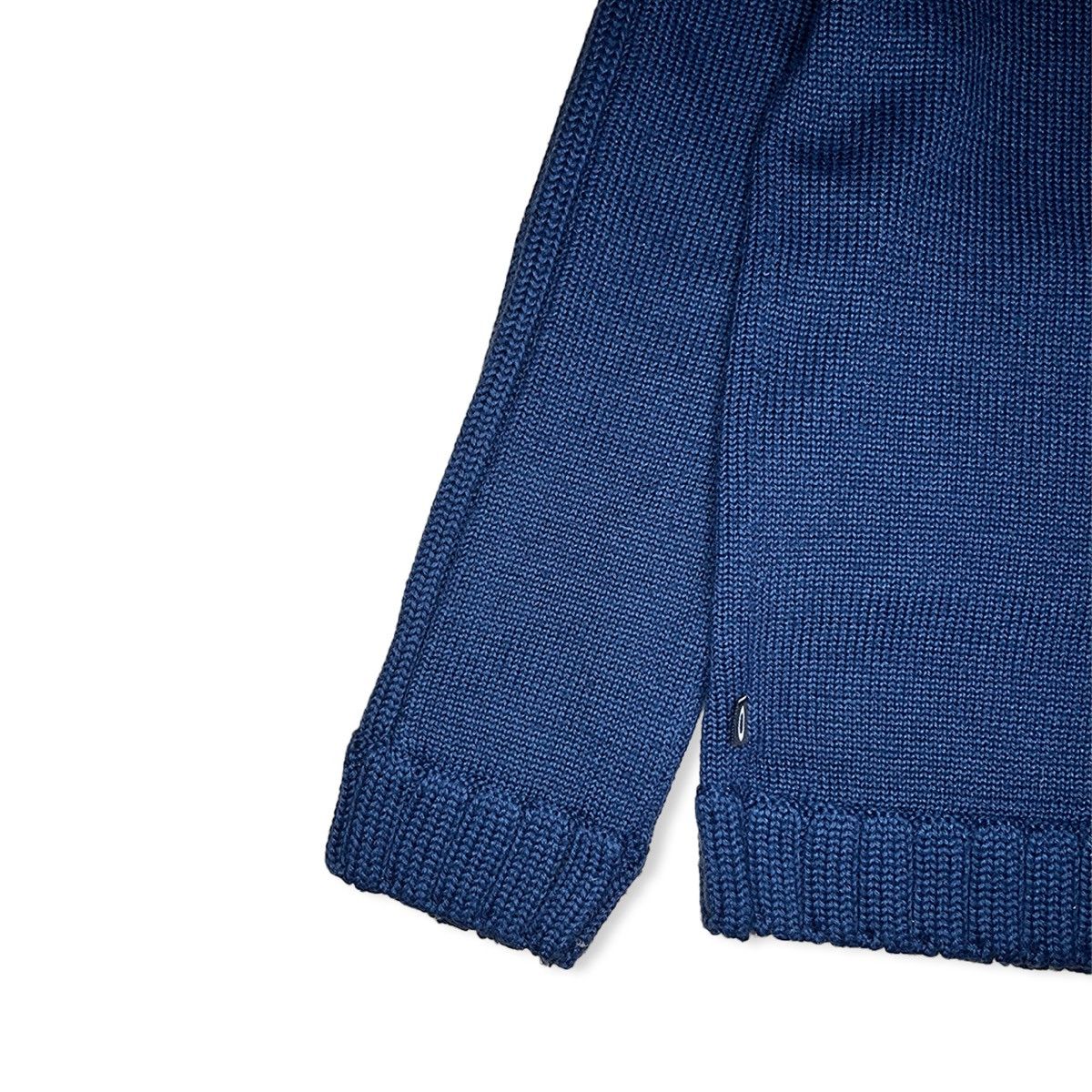 Oakley 2000’s Oakley Heavy Knit Wool Zip Up Jacket Size US L / EU 52-54 / 3 - 8 Thumbnail