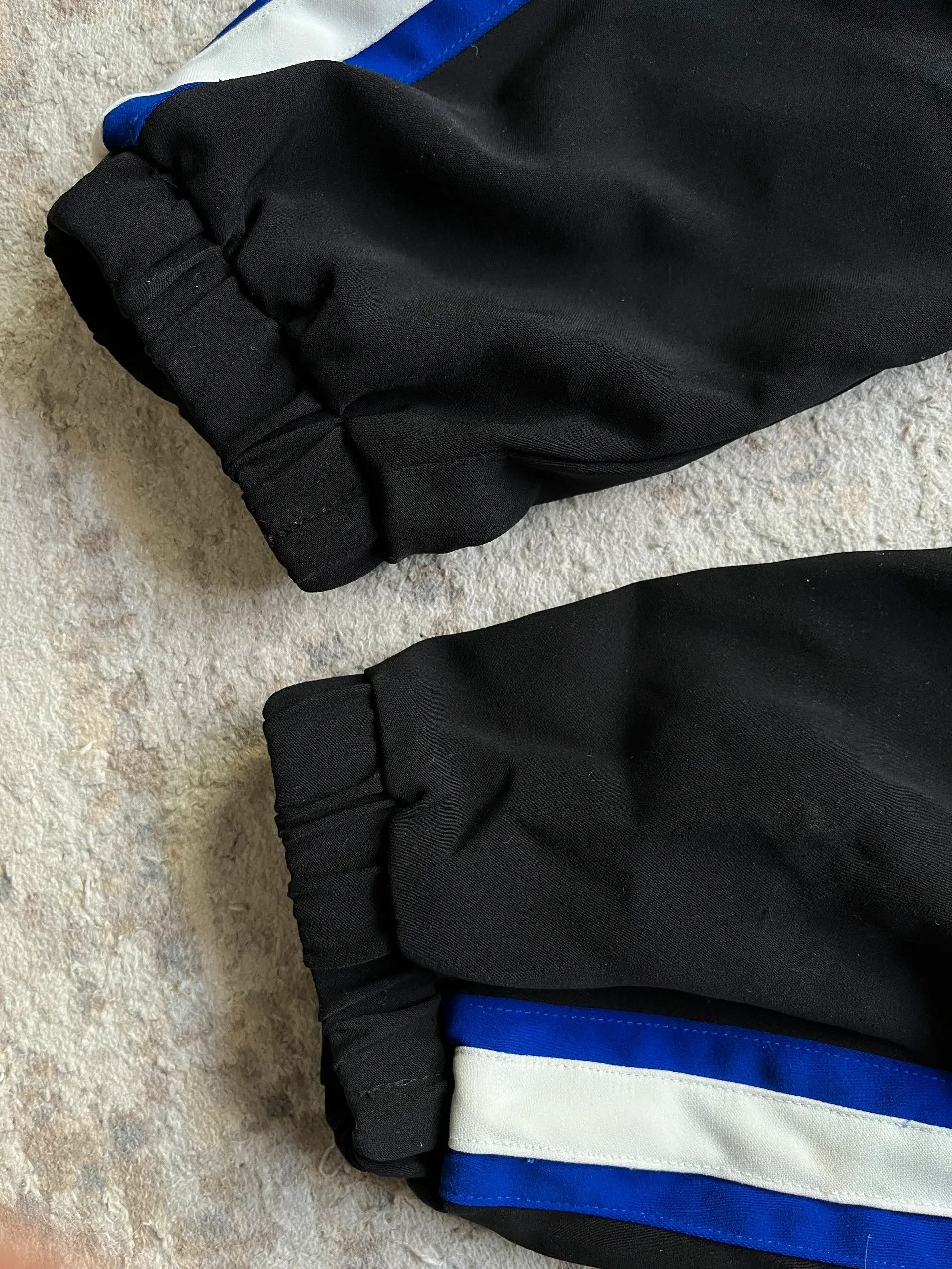 Polo Ralph Lauren Lauren Ralph Lauren 2018 Satin Pants Black White Blue Size 25" / US 0 / IT 36 - 9 Thumbnail