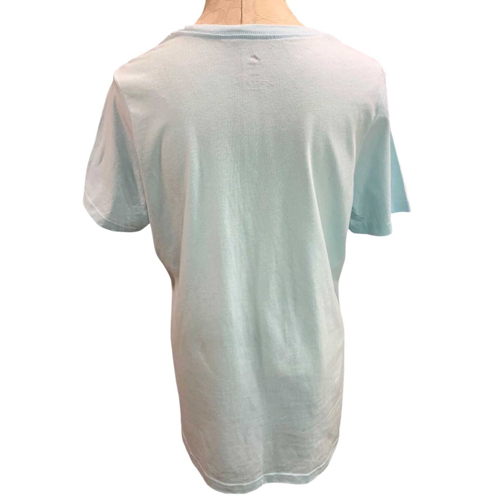 Adidas Adidas Womens New Logo Basic Tshirt Almost Blue HL2025 Shirt Adult 1X Women Blue 100% cotton Size XL / US 12-14 / IT 48-50 - 4 Thumbnail