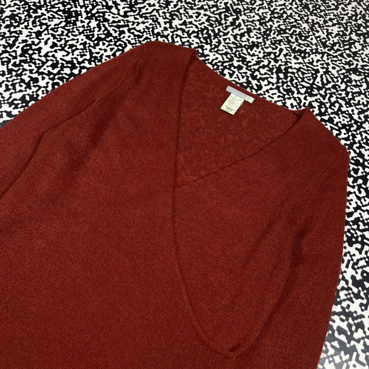 Japanese Brand Vintage Y2K Japanese Style Kid Mohair Avant Garde Sweater Size XL / US 12-14 / IT 48-50 - 6 Thumbnail