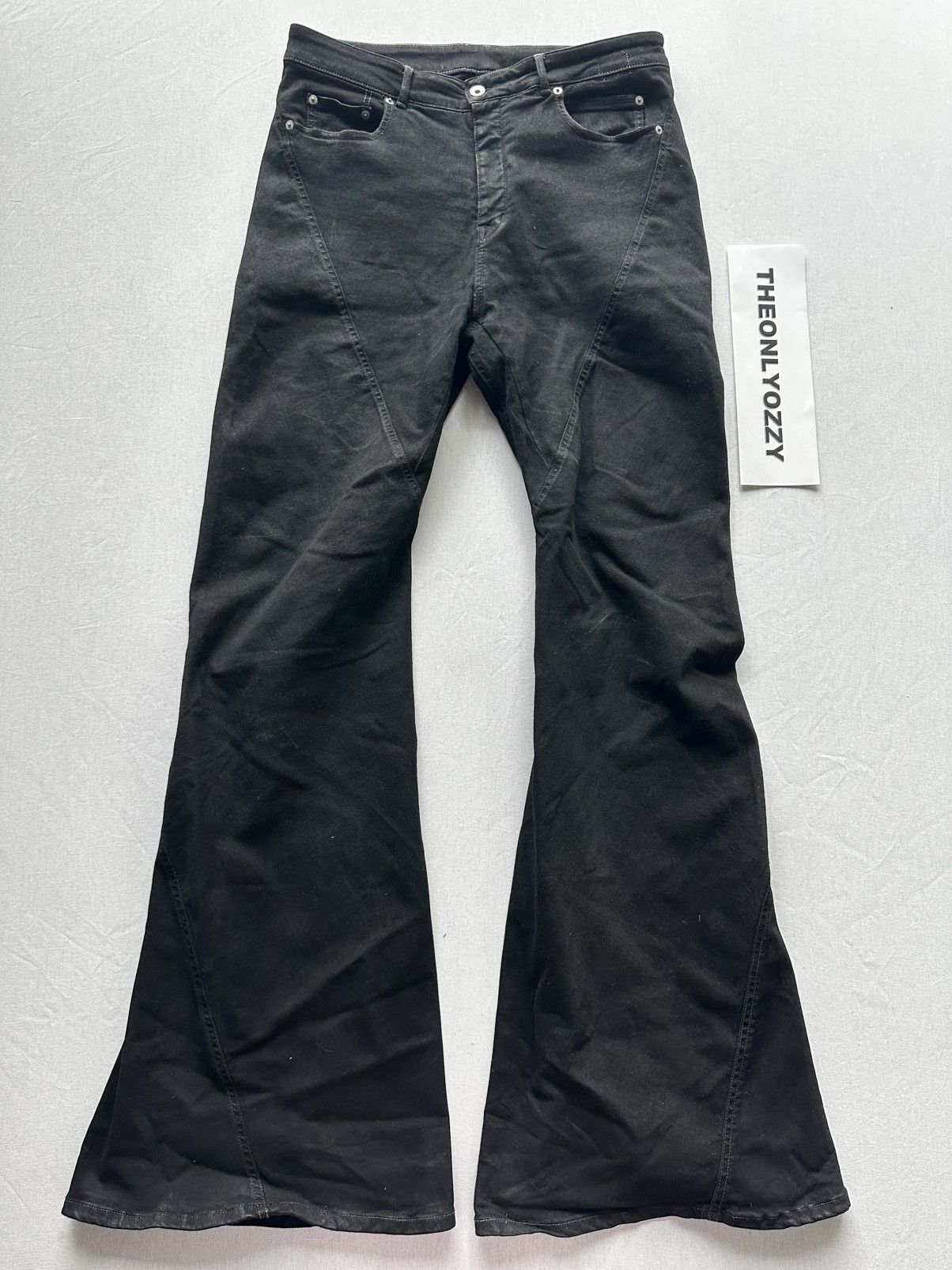 rick owens bias boots cut liltecca着 希少新品【Rick Owens DRKSHDW】Bias Boot Cut - メルカリ