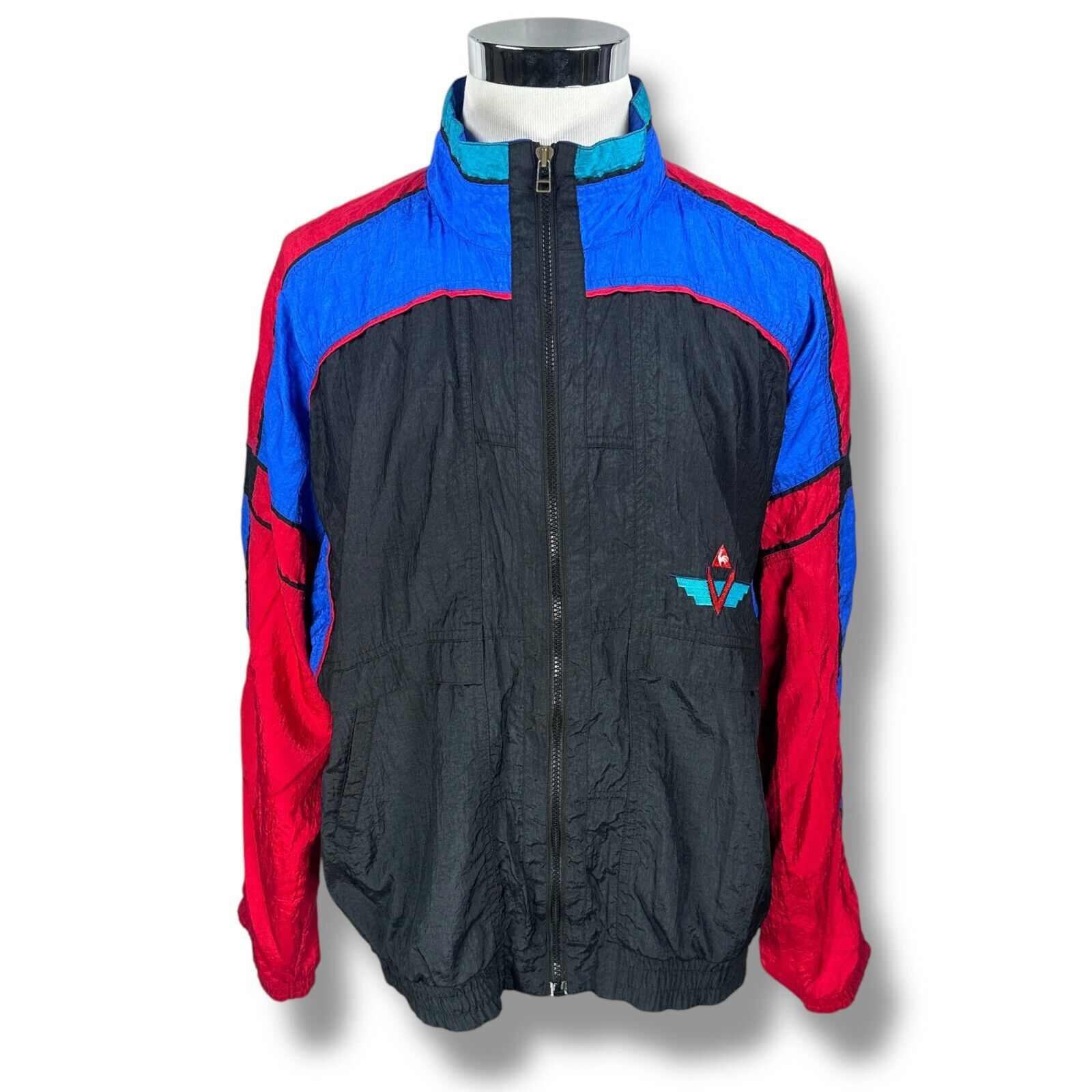 Le Coq Sportif Vintage Le Coq Sportif Windbreaker Jacket Men’s XL Black Size US XL / EU 56 / 4 - 1 Thumbnail