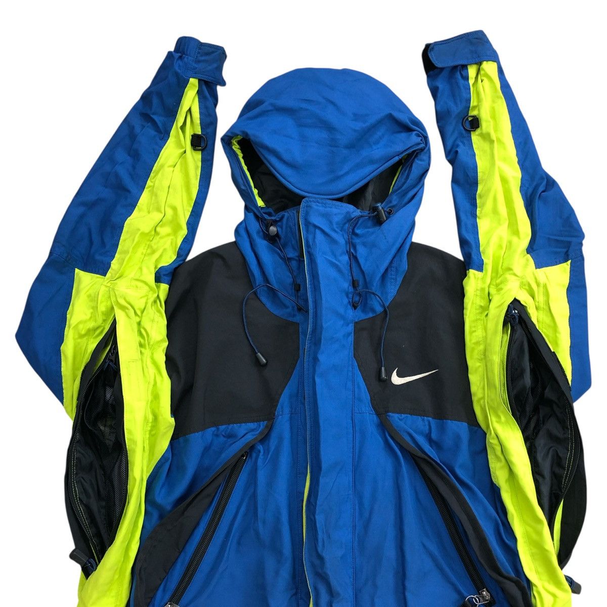 Nike Vtg Nike ACG 00s Lungs Era Waterproof Storm Fit Tech Jacket Size US M / EU 48-50 / 2 - 8 Thumbnail