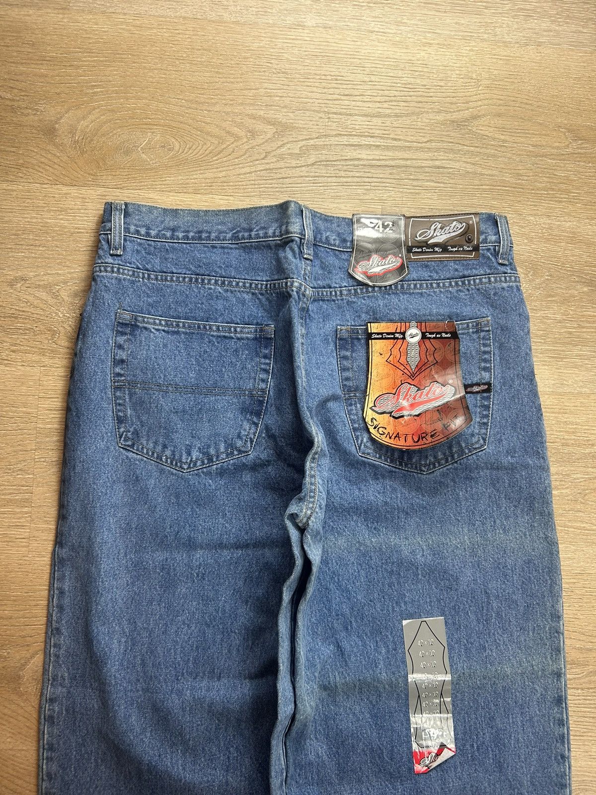 Vintage Skato Wide Leg Baggy Jeans