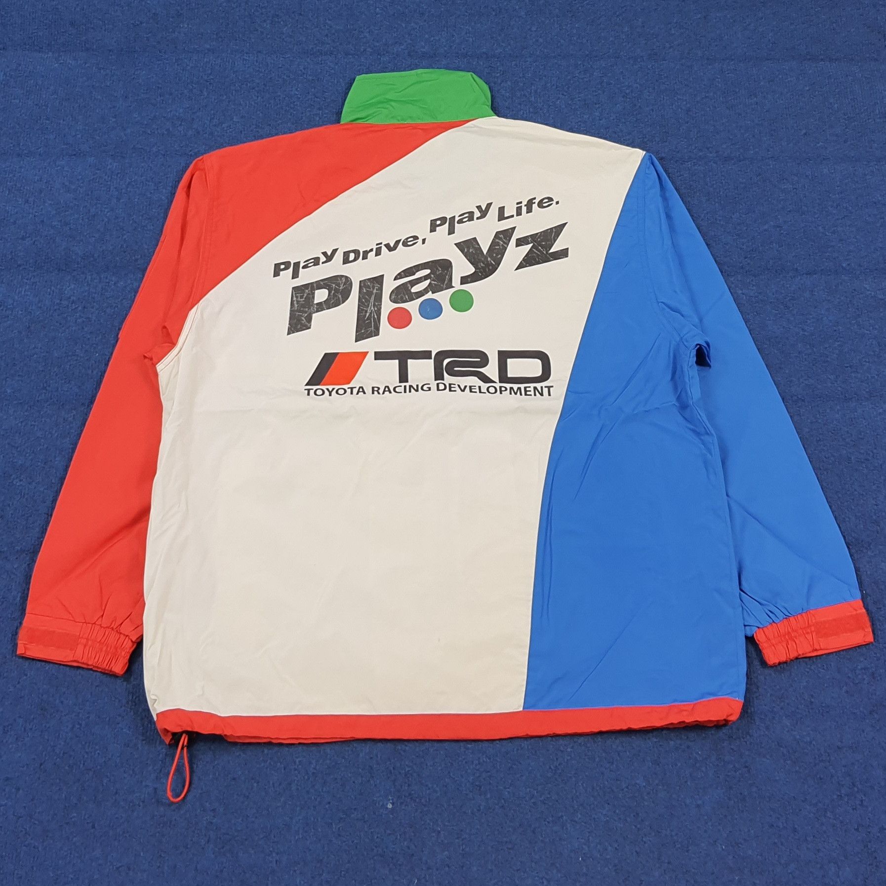 Japanese Brand Vintage Toyota TRD Playz Racing Custom Windbreaker C308N18 Size US L / EU 52-54 / 3 - 1 Thumbnail