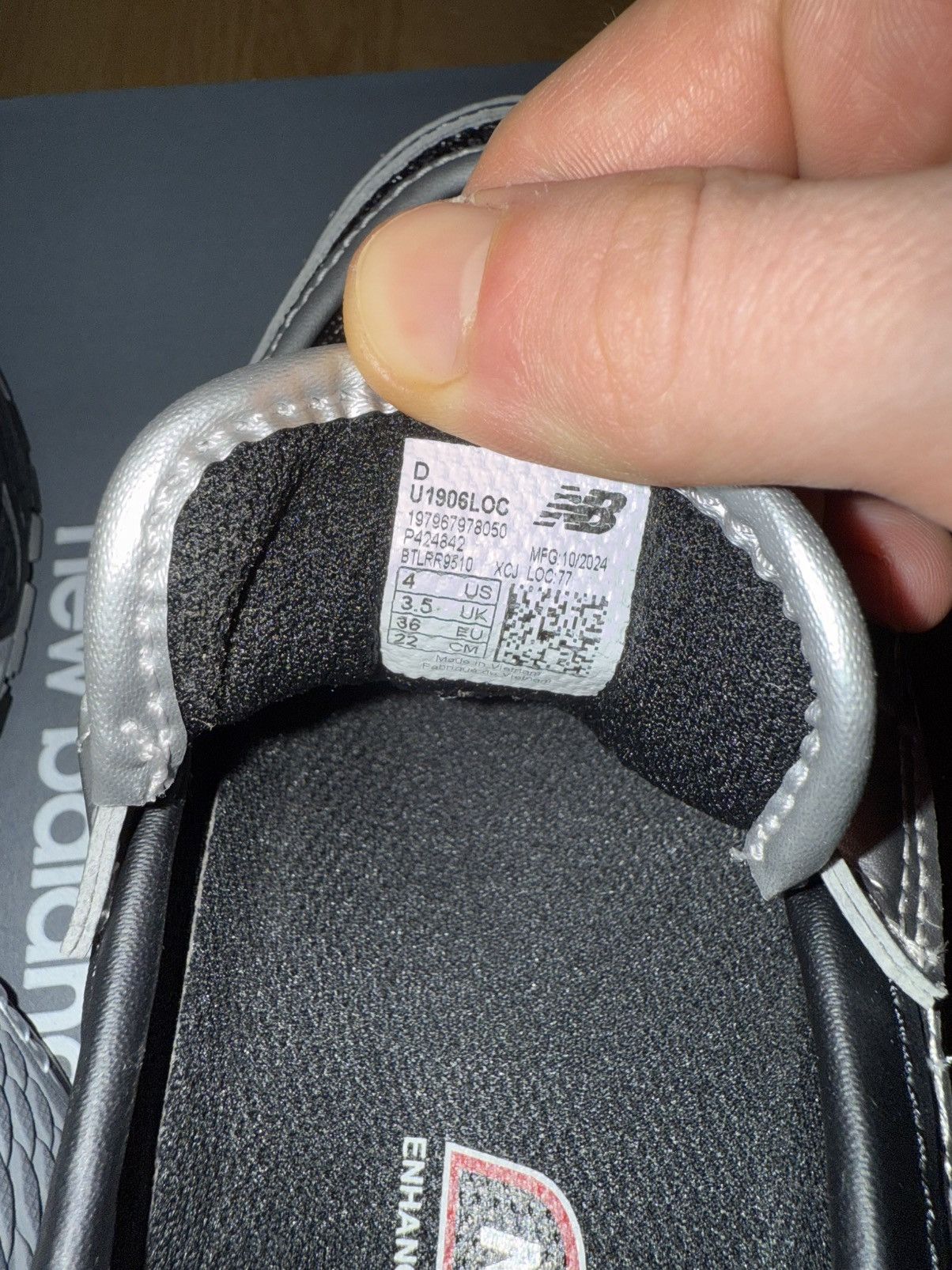 New Balance New balance 1906L metallic black Size US 4 / IT 34 - 11 Thumbnail