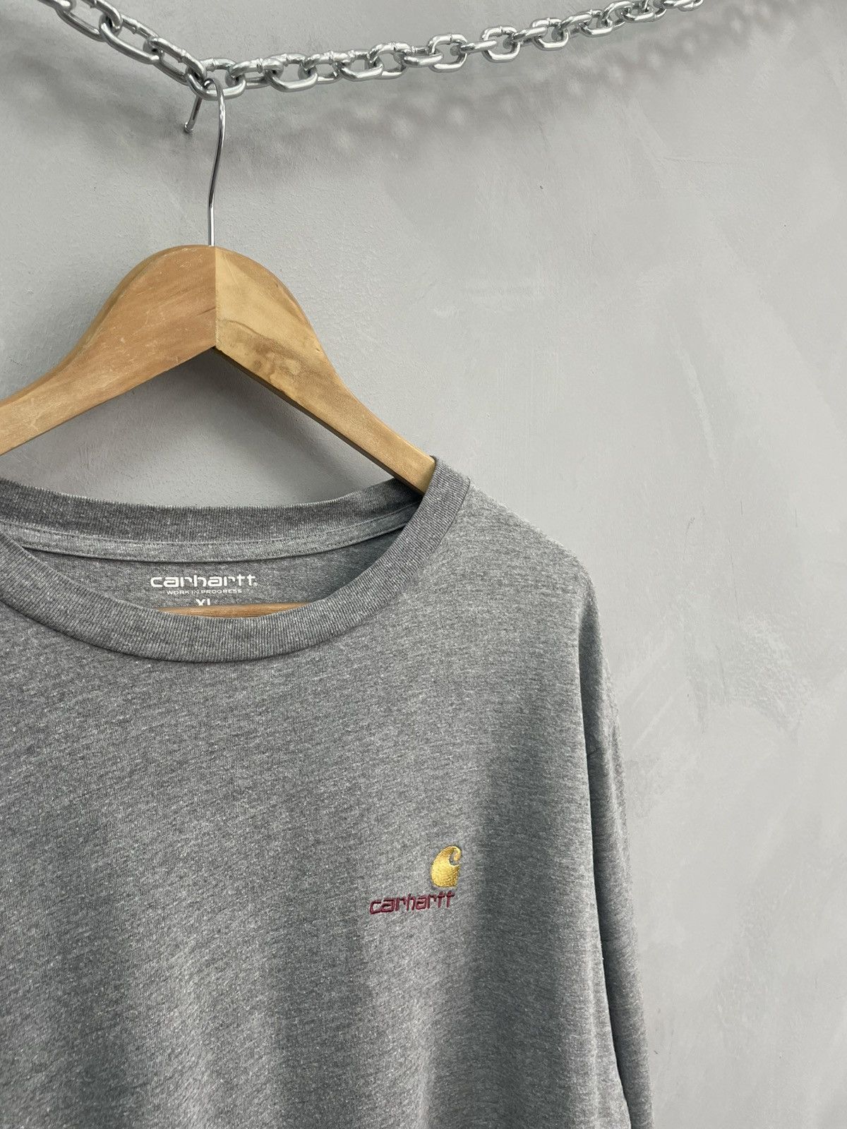 Carhartt Vintage Carhartt longsleeve 90s USA t shirt Size US XL / EU 56 / 4 - 3 Thumbnail