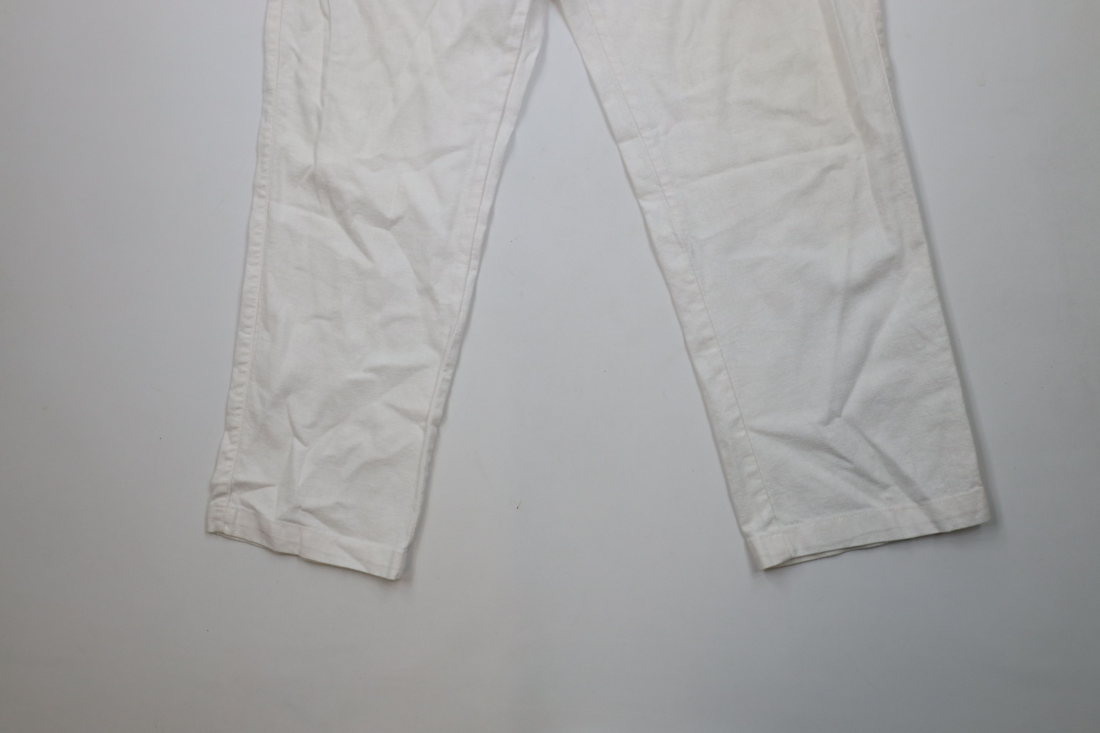 Vintage Vintage Y2K Streetwear Blend Wide Leg Harem Pants White Size US 38 / EU 54 - 4 Thumbnail