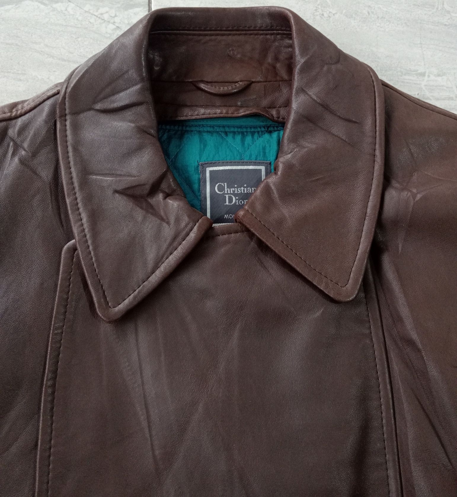 Christian Dior Monsieur Vintage Christian Dior Monsieur Leather Jacket with Linner Size M / US 6-8 / IT 42-44 - 8 Thumbnail