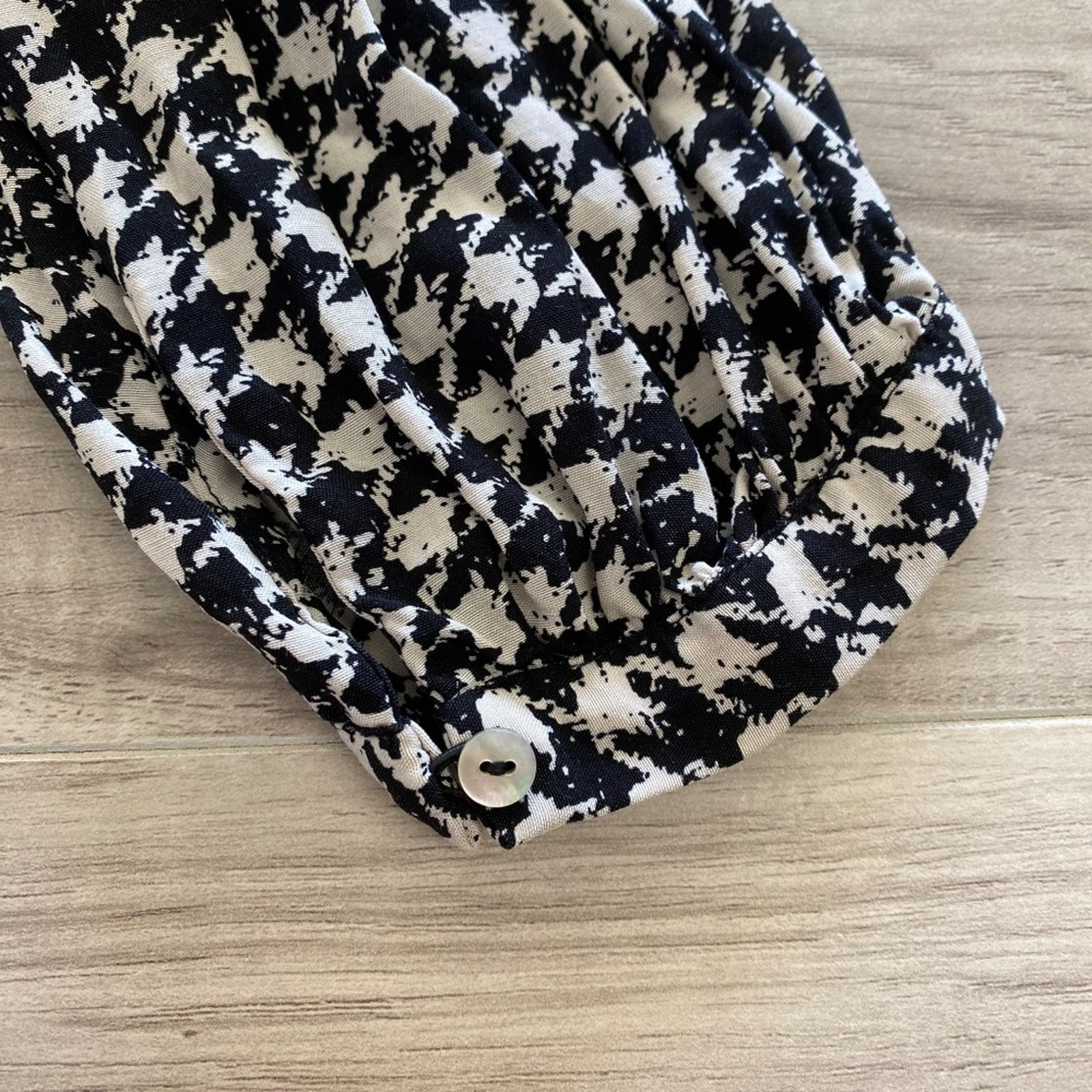 Anthropologie Anthropologie Maeve Sterling Houndstooth Dress - XXSP Size XXS / US 00 / IT 34 - 12 Thumbnail