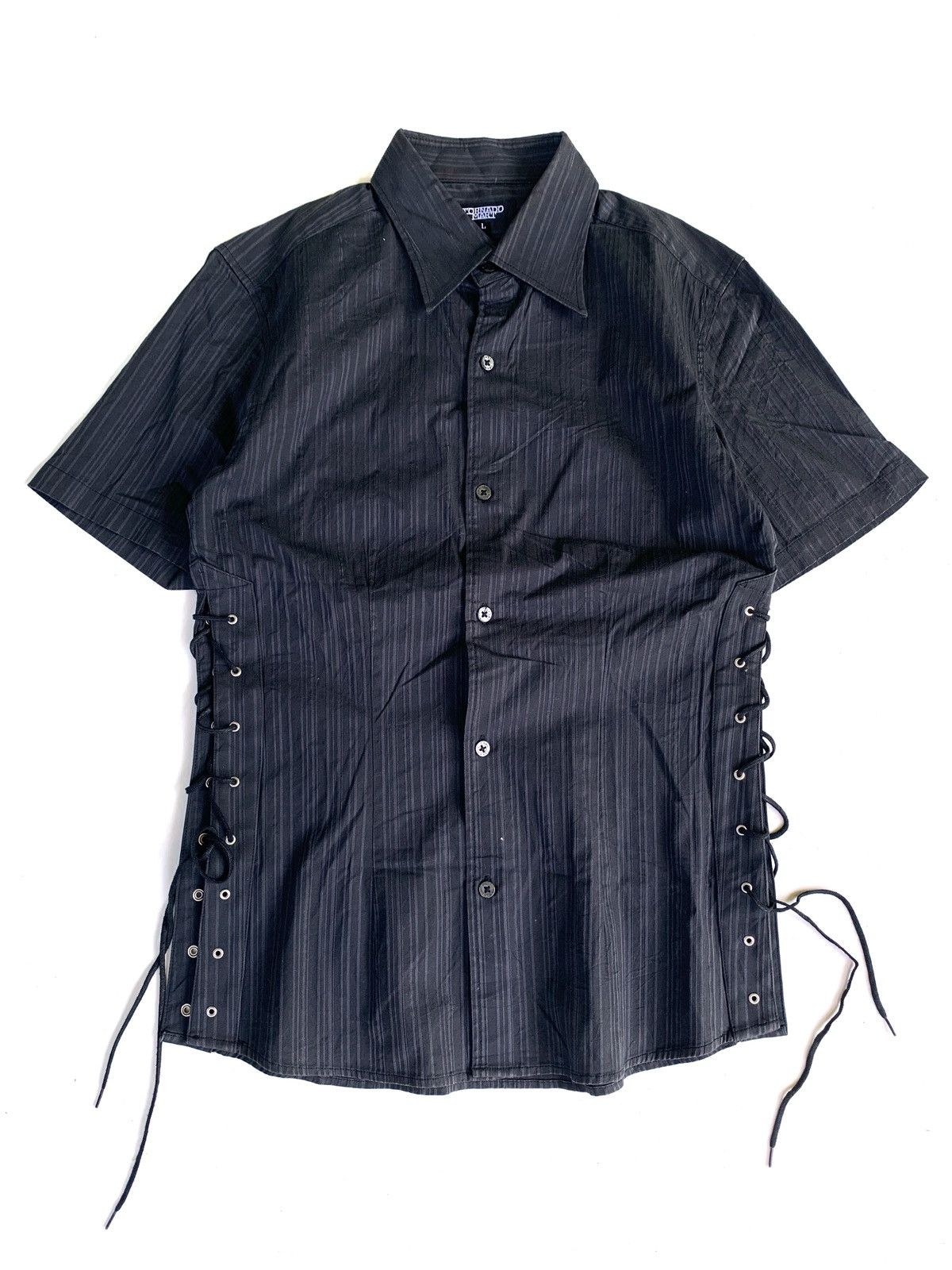 TORNADO MART lace up shirts - ワイシャツ