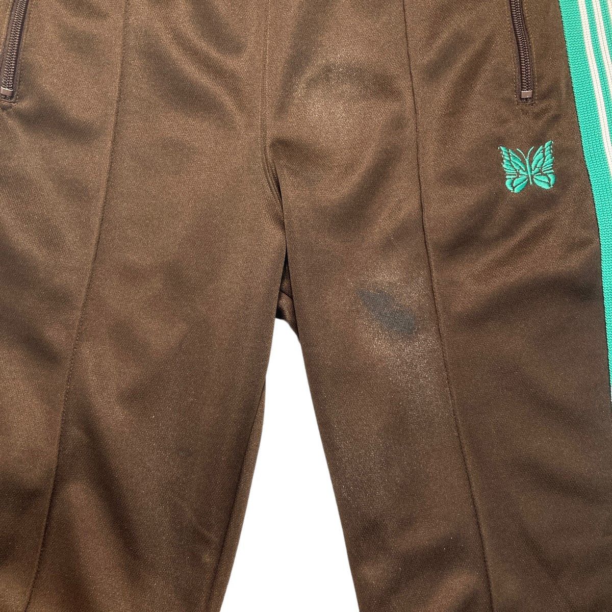 Needles Sweat Pants Poly Smooth Track Brown Size US 31 - 5 Thumbnail