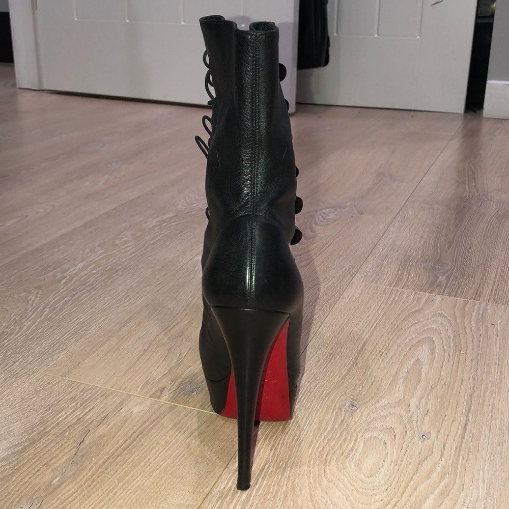 Christian Louboutin Christian Louboutin Alta Bouton 150 Napa/Pyramid Size US 7 / IT 37 - 2 Thumbnail