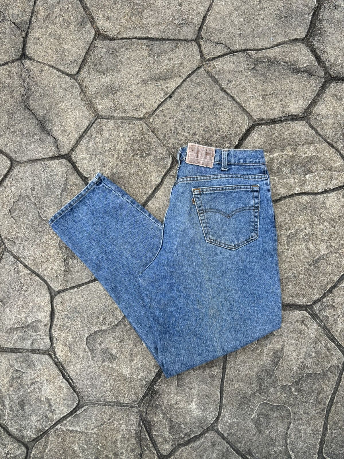 Levi's × Vintage Vintage 90s Levi Made in USA Blue Jeans Size US 40 / EU 56 - 1 Thumbnail