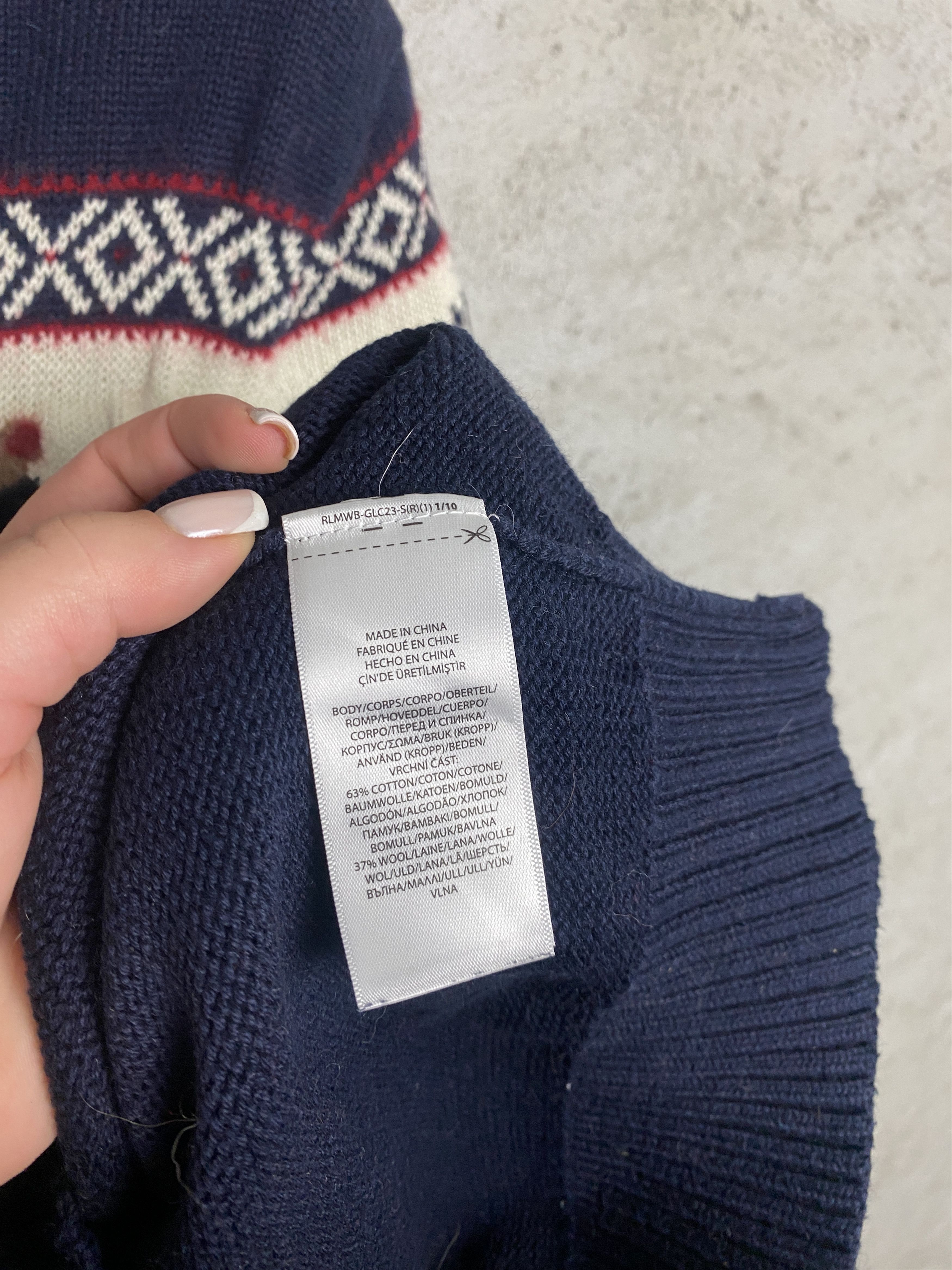 Polo Ralph Lauren Polo Ralph Lauren bears ski emboidered sweater knitwear Size US XXS / EU 40 - 4 Thumbnail