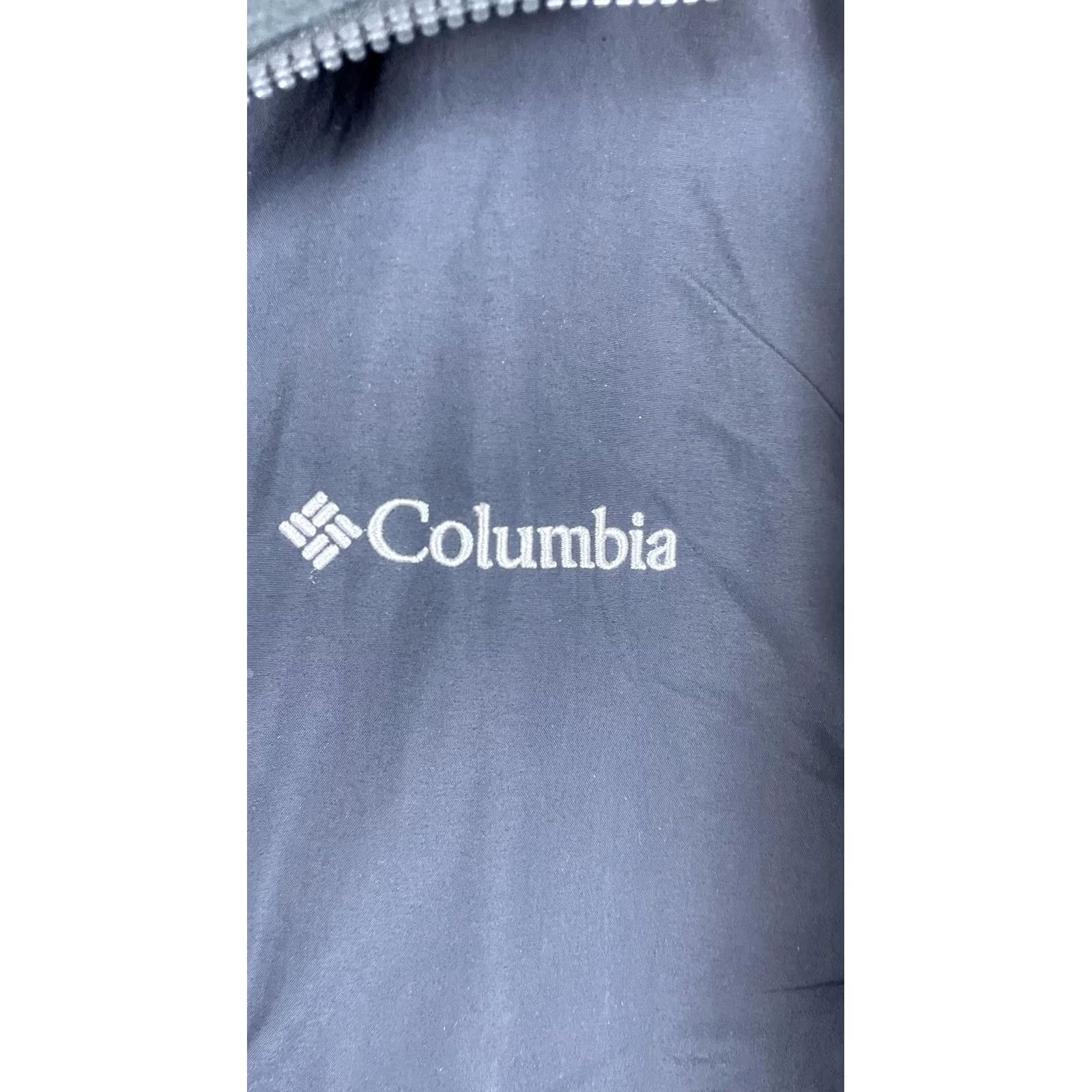 Vintage Columbia Jacket Mens XL Black Fleece Lined Full Zip Windbreaker Hiking Outdoor Size US XL / EU 56 / 4 - 2 Thumbnail
