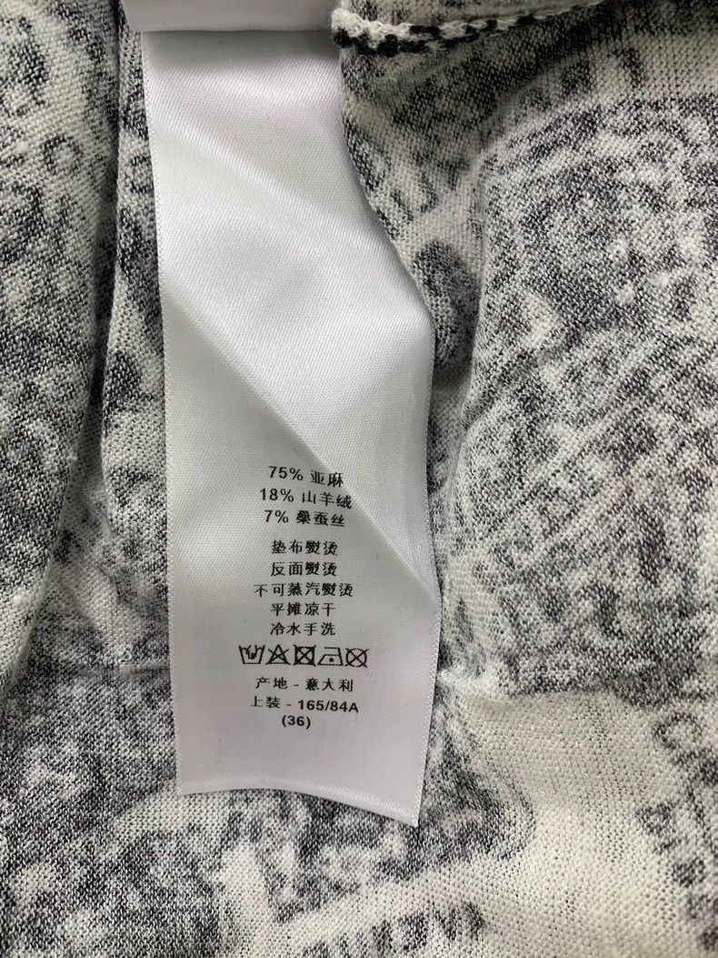 Dior Dior Black and white printed letter printed short-sleeved Size XS / US 0-2 / IT 36-38 - 7 Thumbnail